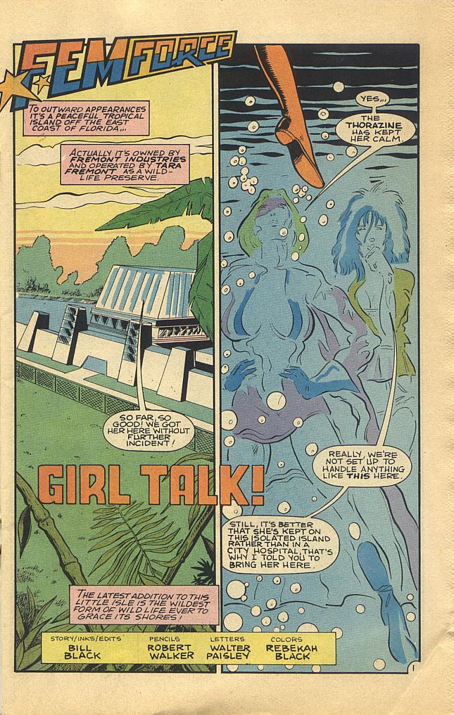 Read online Femforce comic -  Issue #6 - 3