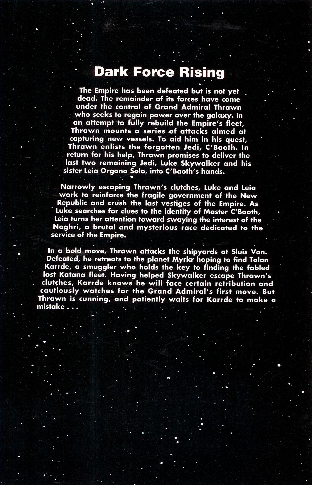 Read online Star Wars: Dark Force Rising comic -  Issue #1 - 4