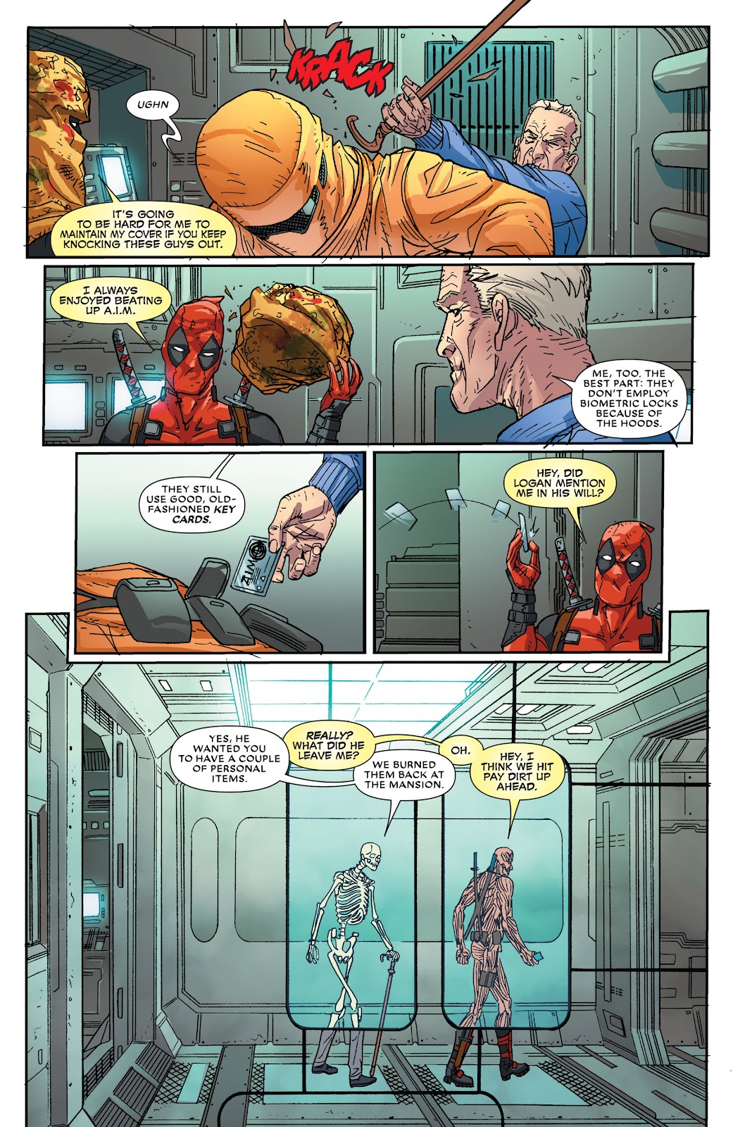 Death of Wolverine: Deadpool & Captain America issue Full - Page 17