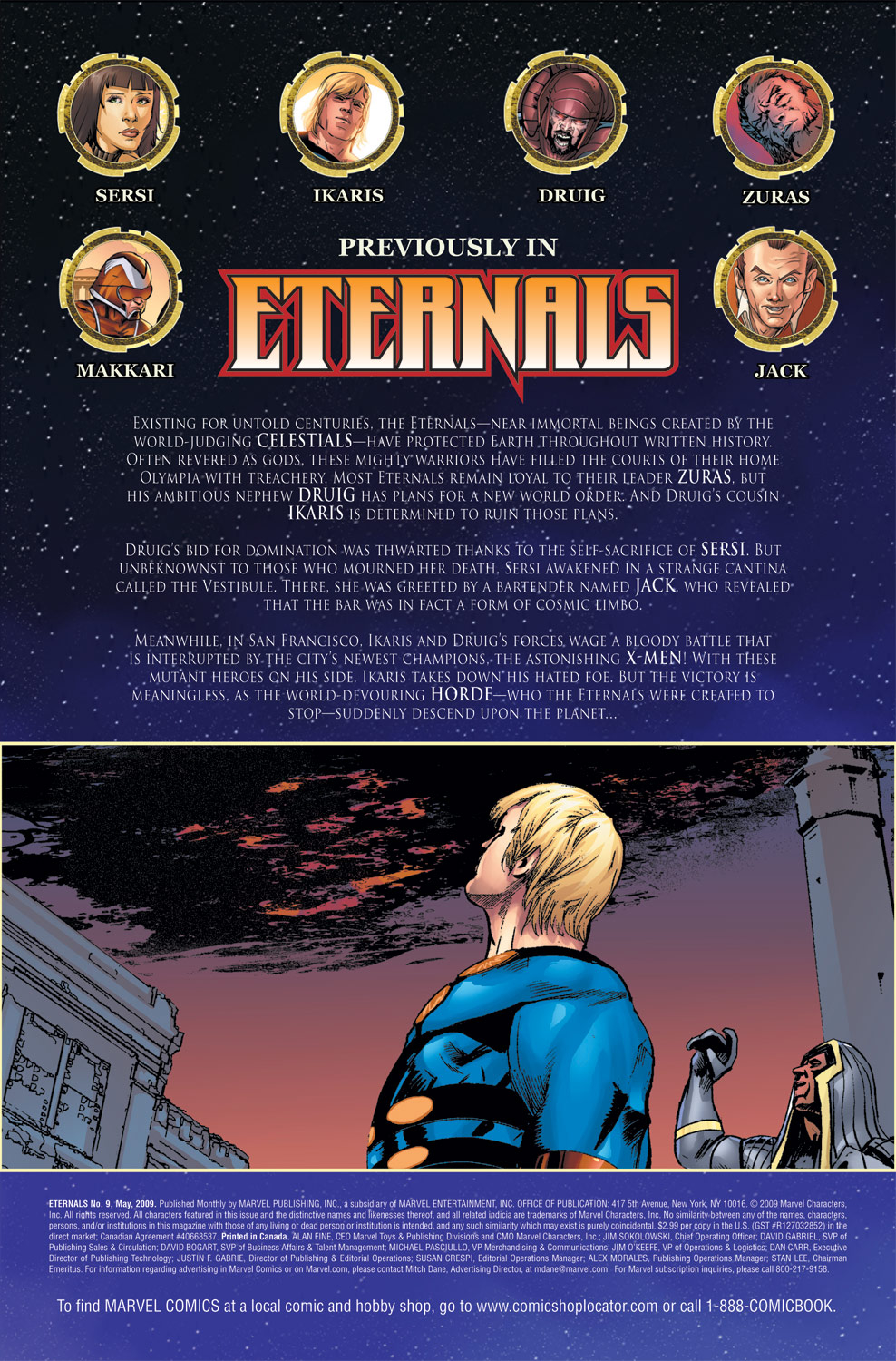 Read online Eternals (2008) comic -  Issue #9 - 2