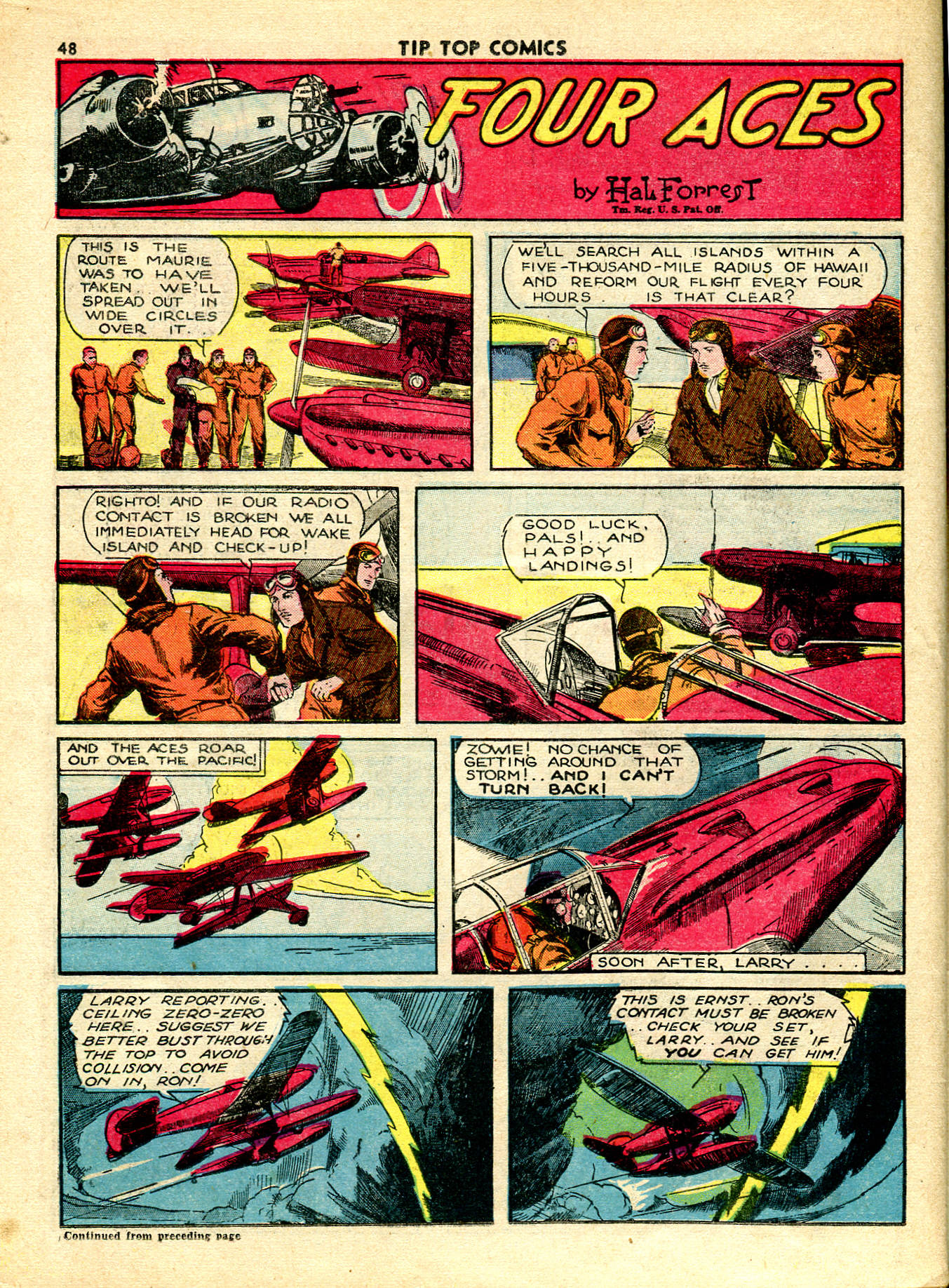 Read online Tip Top Comics comic -  Issue #51 - 50