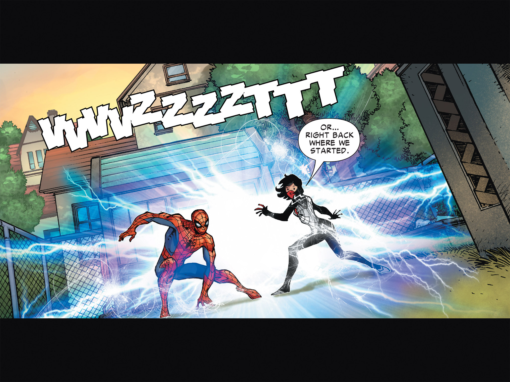 Read online The Amazing Spider-Man & Silk: The Spider(fly) Effect (Infinite Comics) comic -  Issue #1 - 48