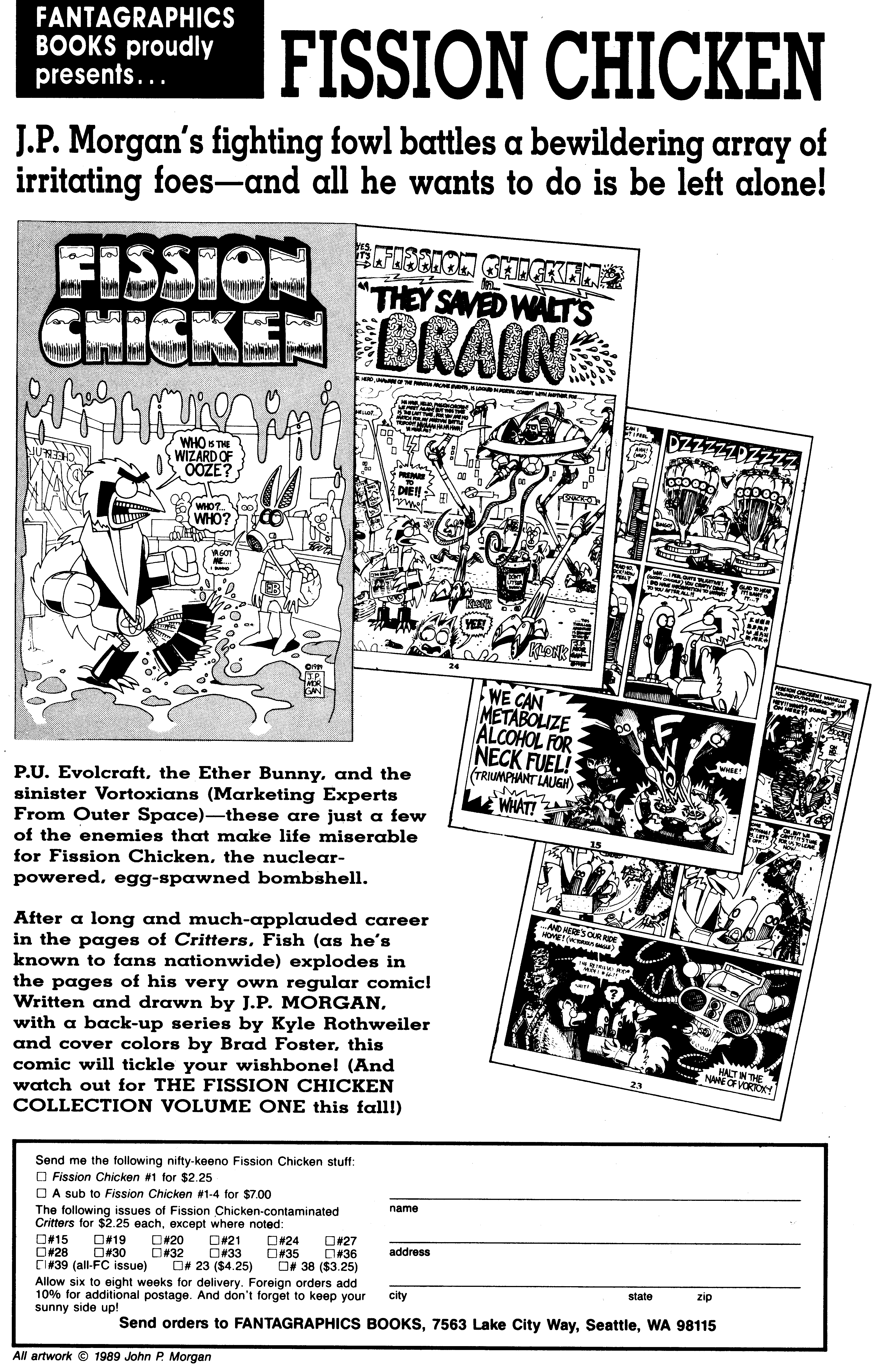 Read online Critters comic -  Issue #42 - 25