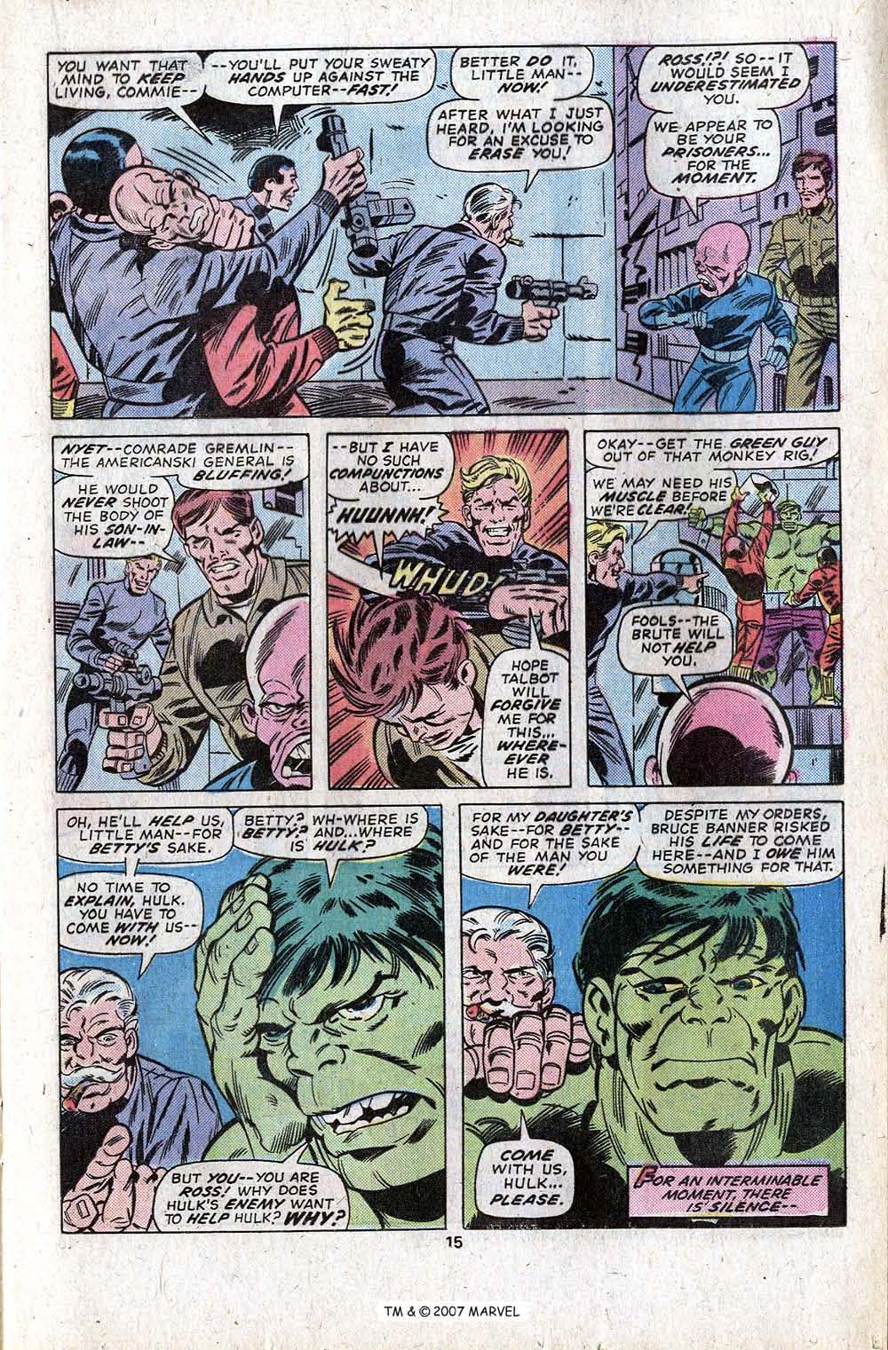 Read online The Incredible Hulk (1968) comic -  Issue #188 - 17