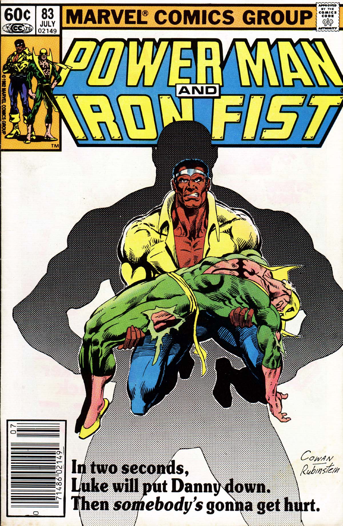 Read online Power Man and Iron Fist (1978) comic -  Issue #83 - 1