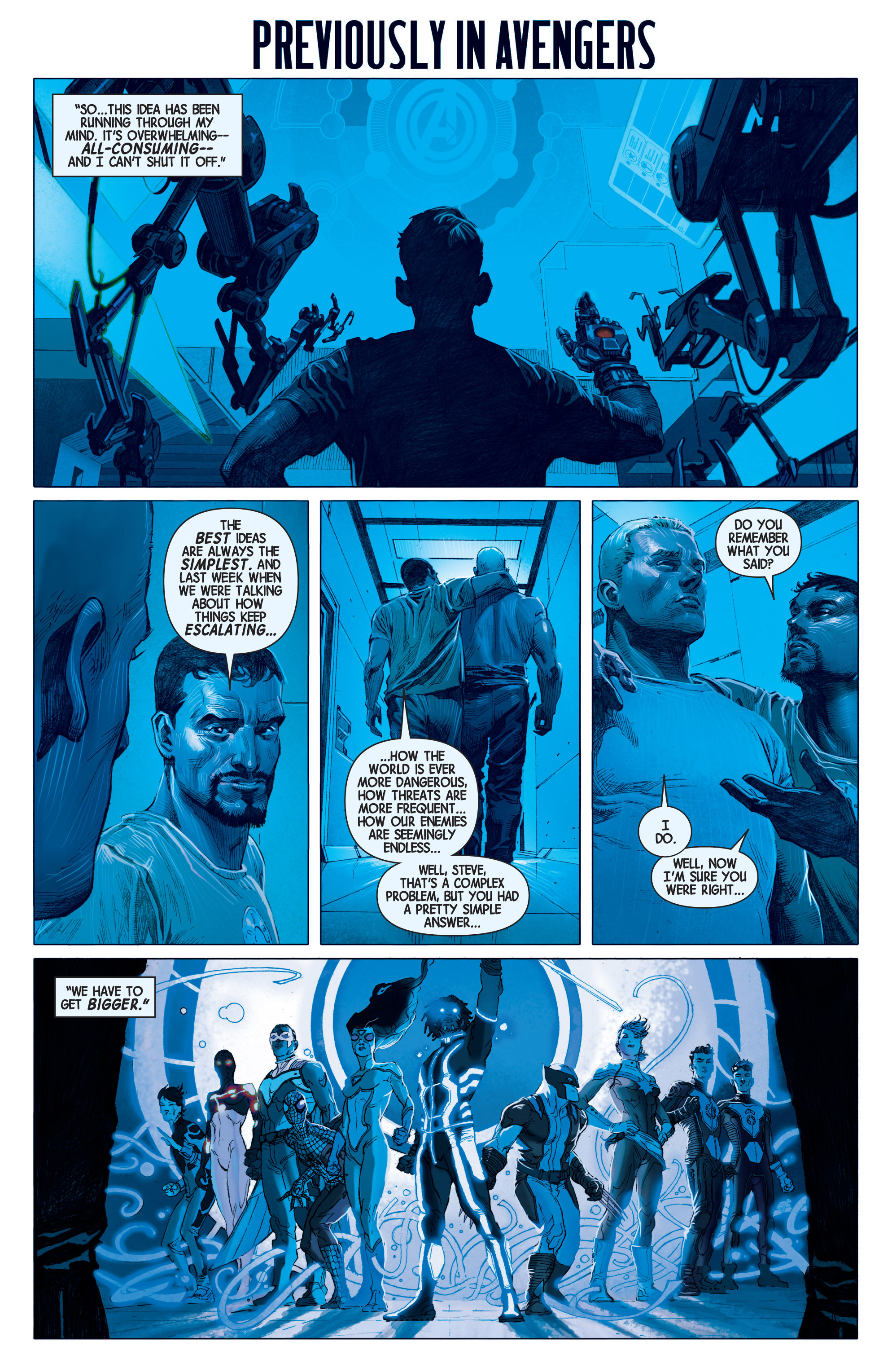 Read online Avengers by Jonathan Hickman Omnibus comic -  Issue # TPB 1 (Part 2) - 78