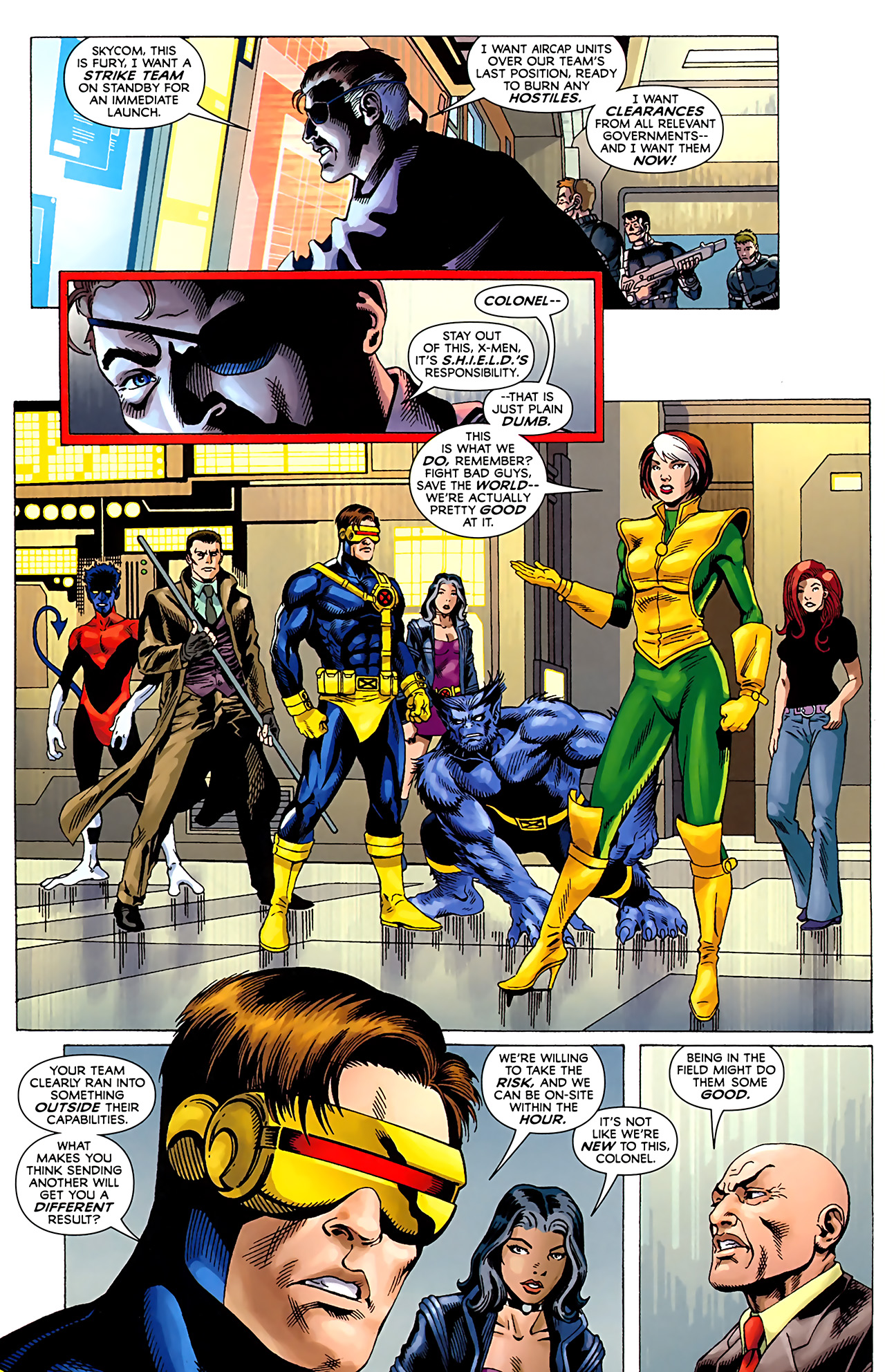 Read online X-Men Forever (2009) comic -  Issue #7 - 10