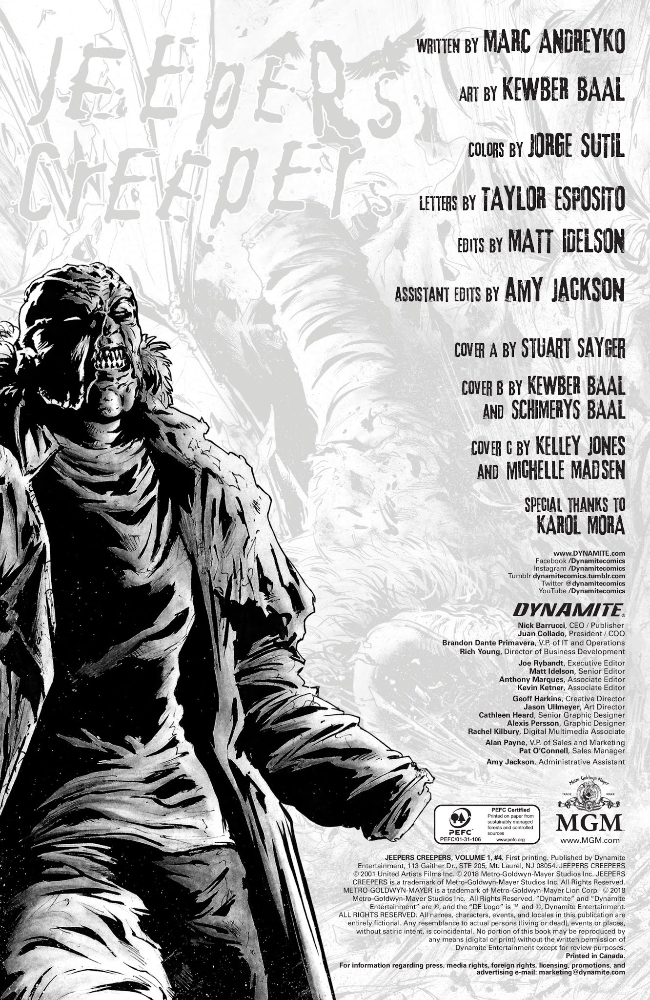 Read online Jeepers Creepers comic -  Issue #4 - 4