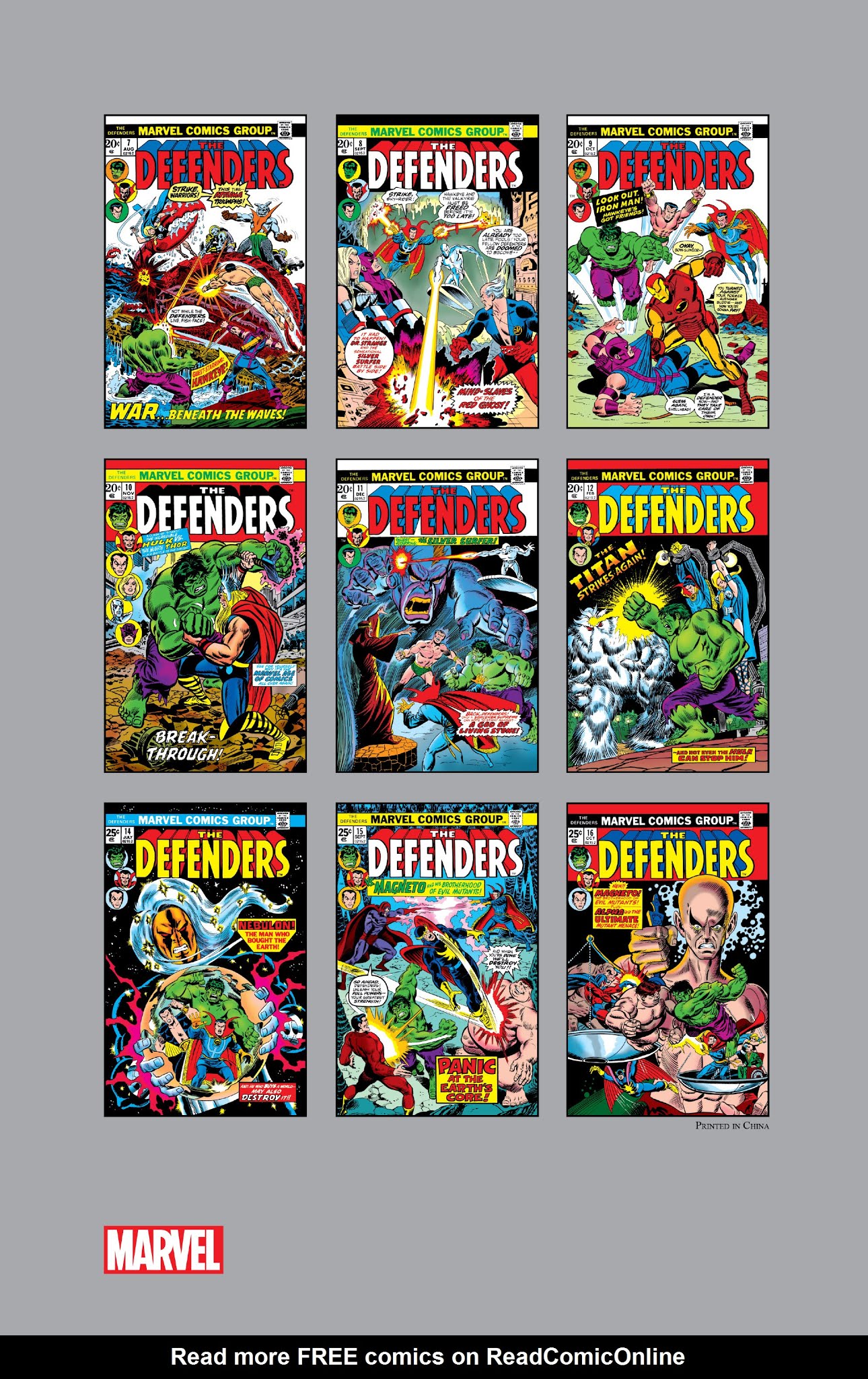 Read online Marvel Masterworks: The Defenders comic -  Issue # TPB 2 (Part 3) - 107