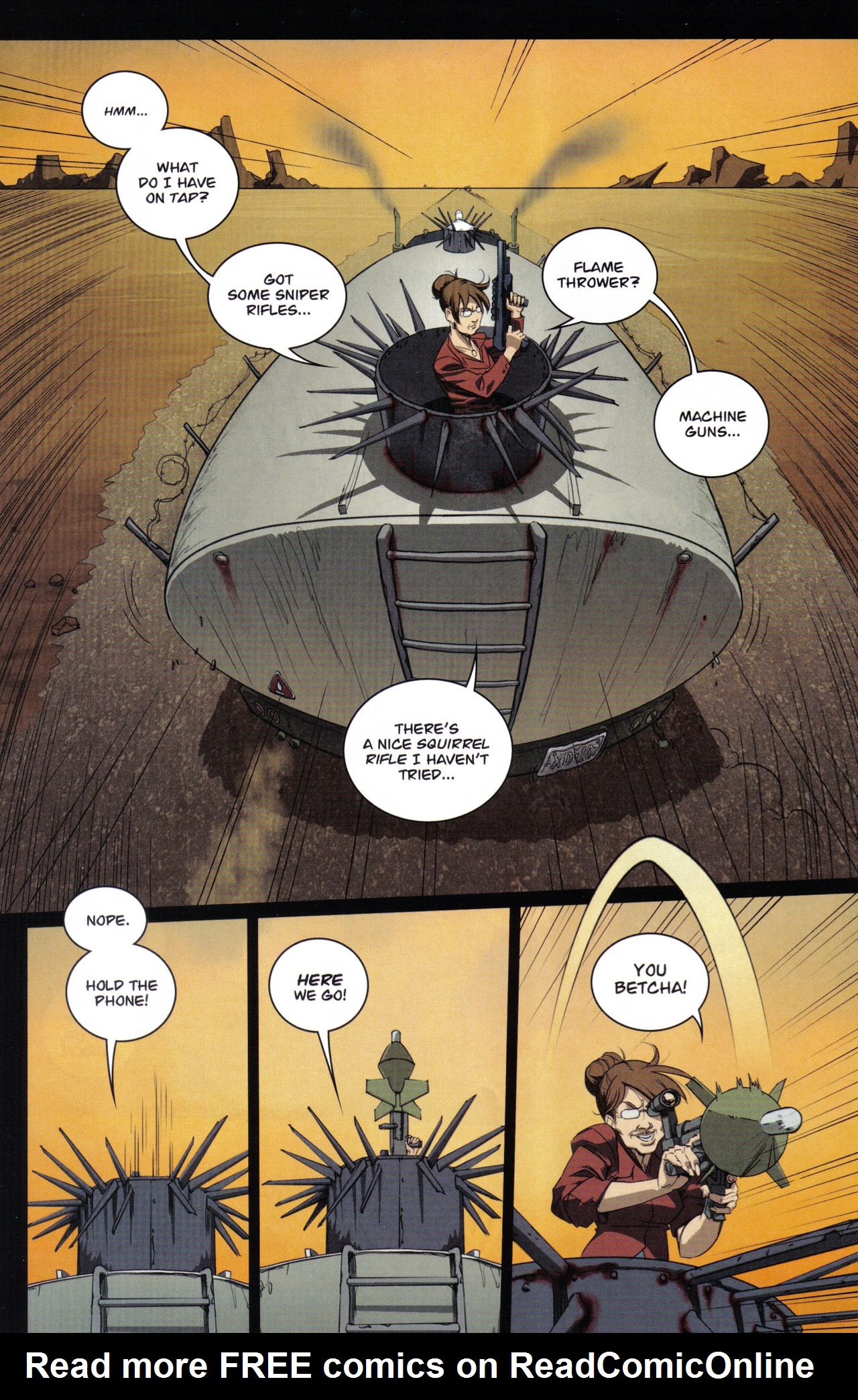 Read online President Evil comic -  Issue #4 - 6