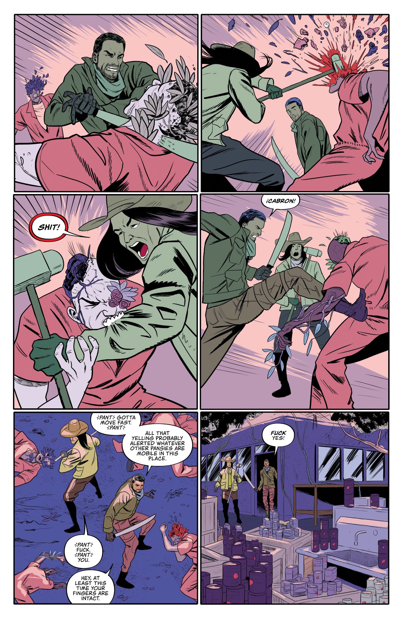 Read online The Wilds comic -  Issue #4 - 30