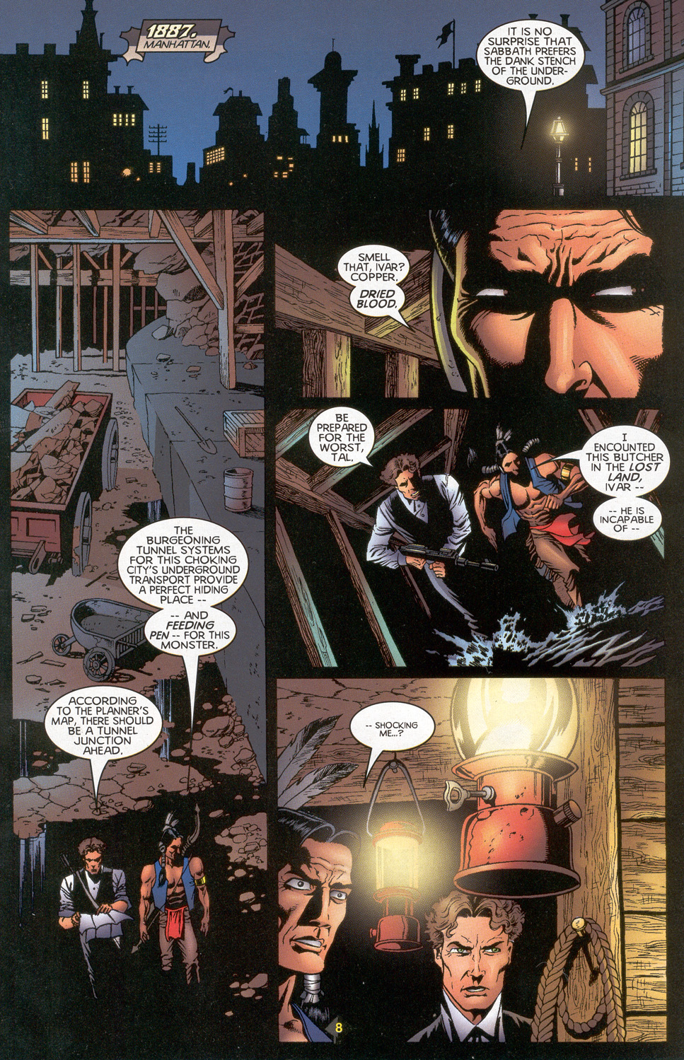 Read online Turok / Timewalker: Seventh Sabbath comic -  Issue #2 - 7