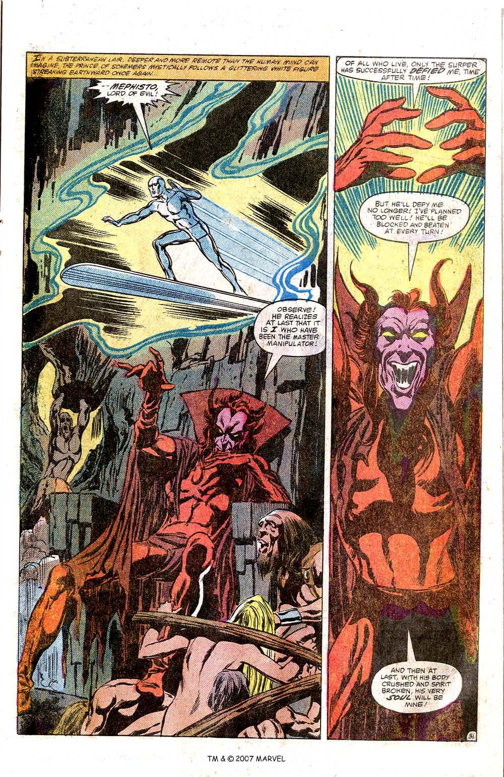 Read online Silver Surfer (1982) comic -  Issue # Full - 33
