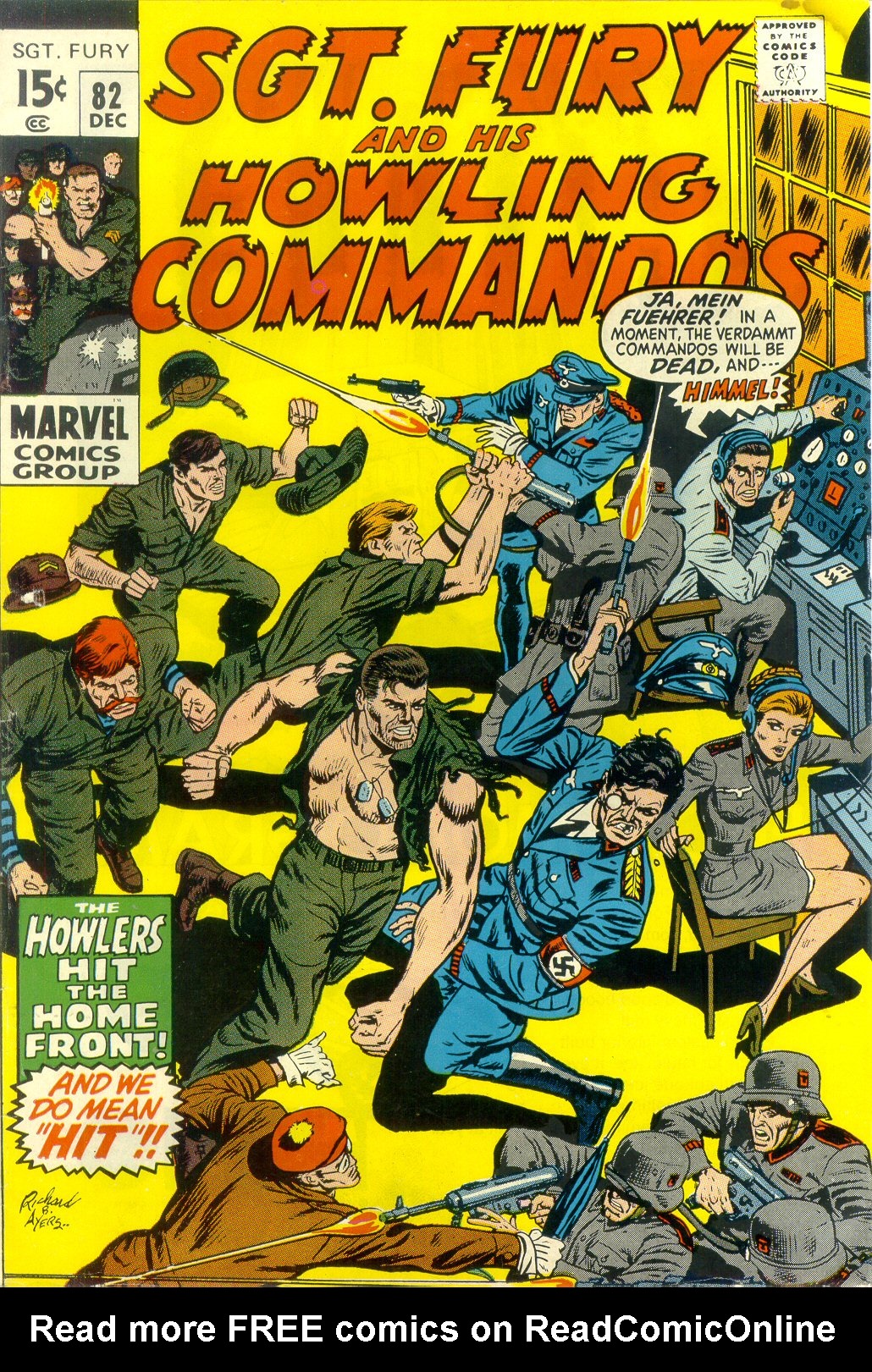 Read online Sgt. Fury comic -  Issue #82 - 1