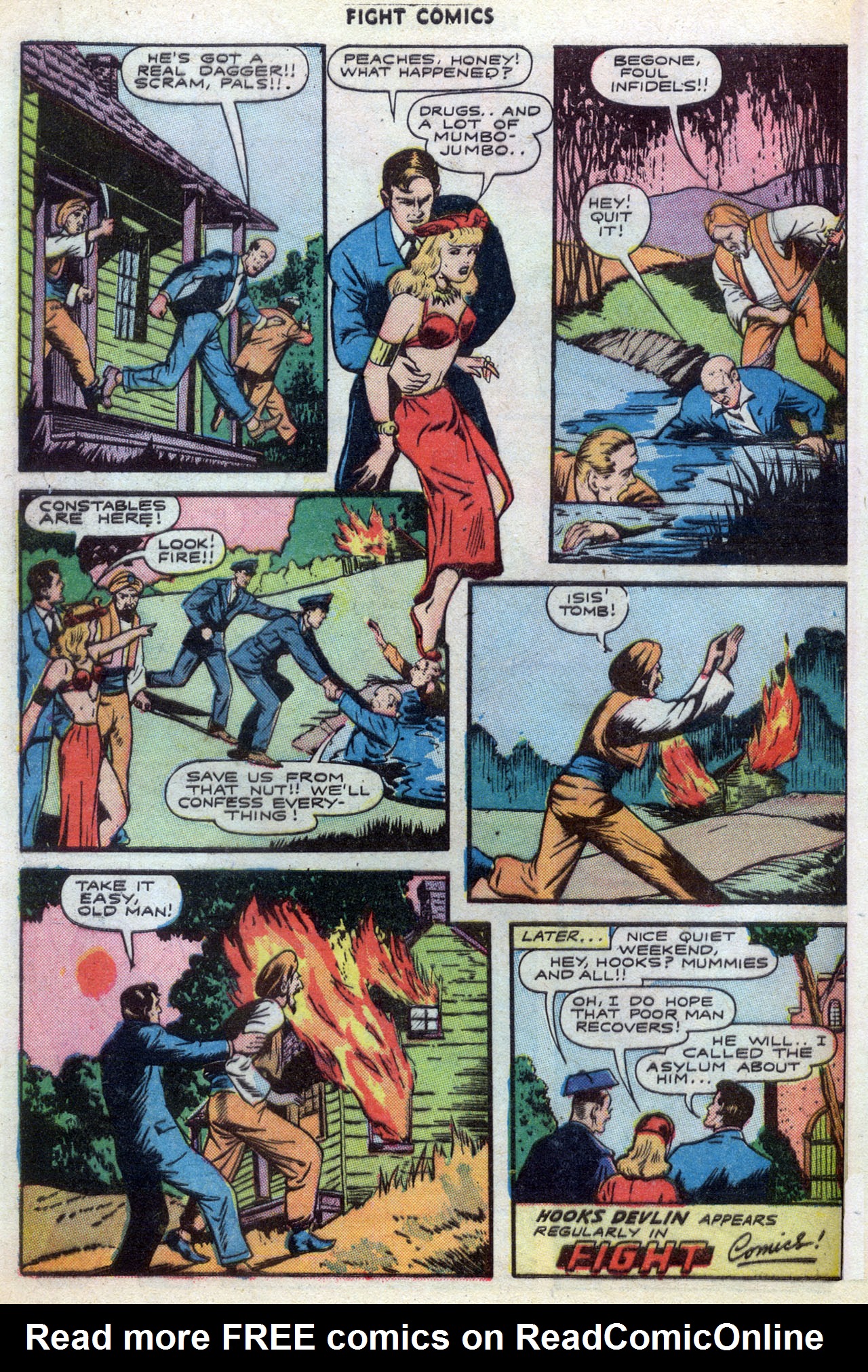 Read online Fight Comics comic -  Issue #44 - 44