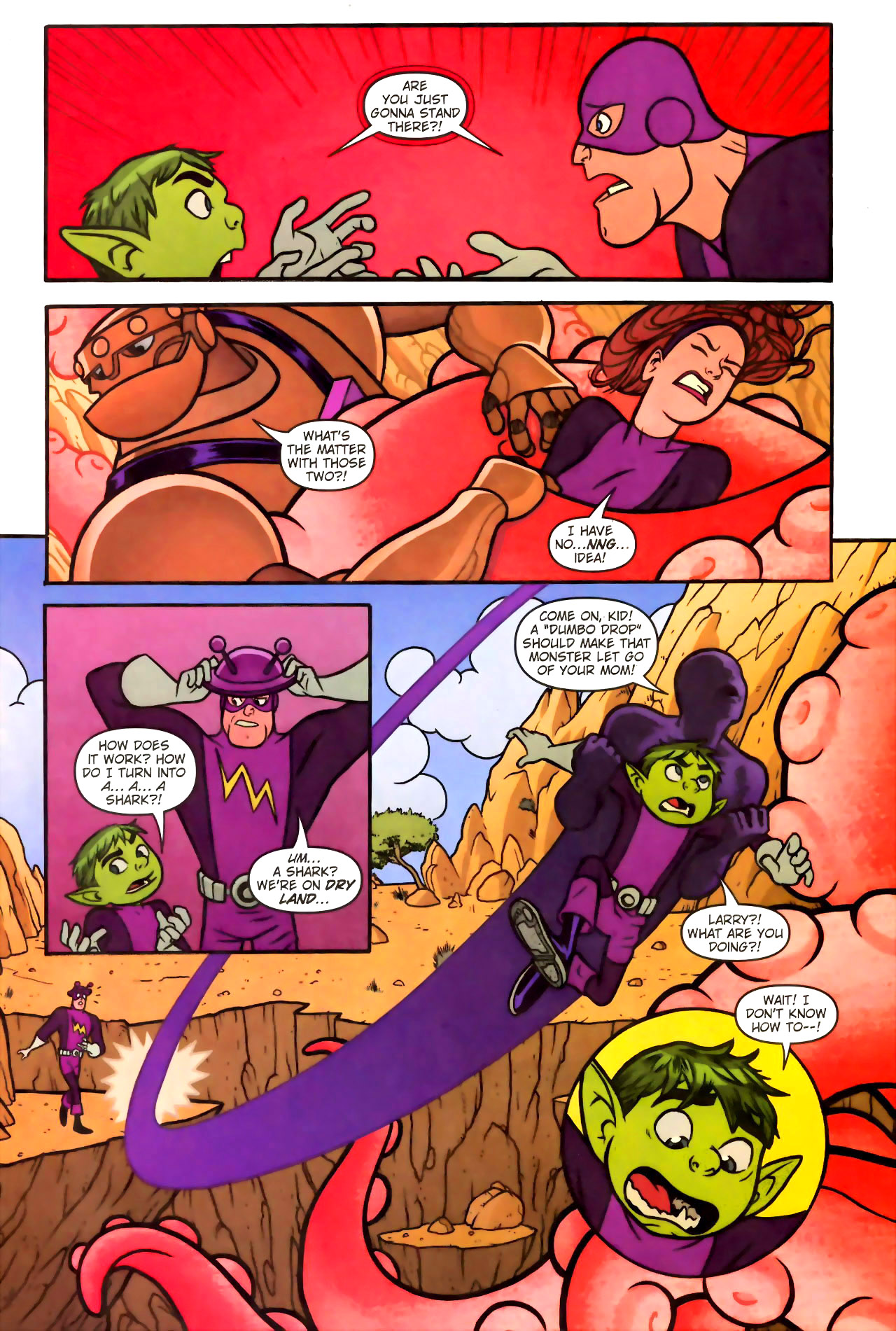 Read online Teen Titans Go! (2003) comic -  Issue #53 - 7