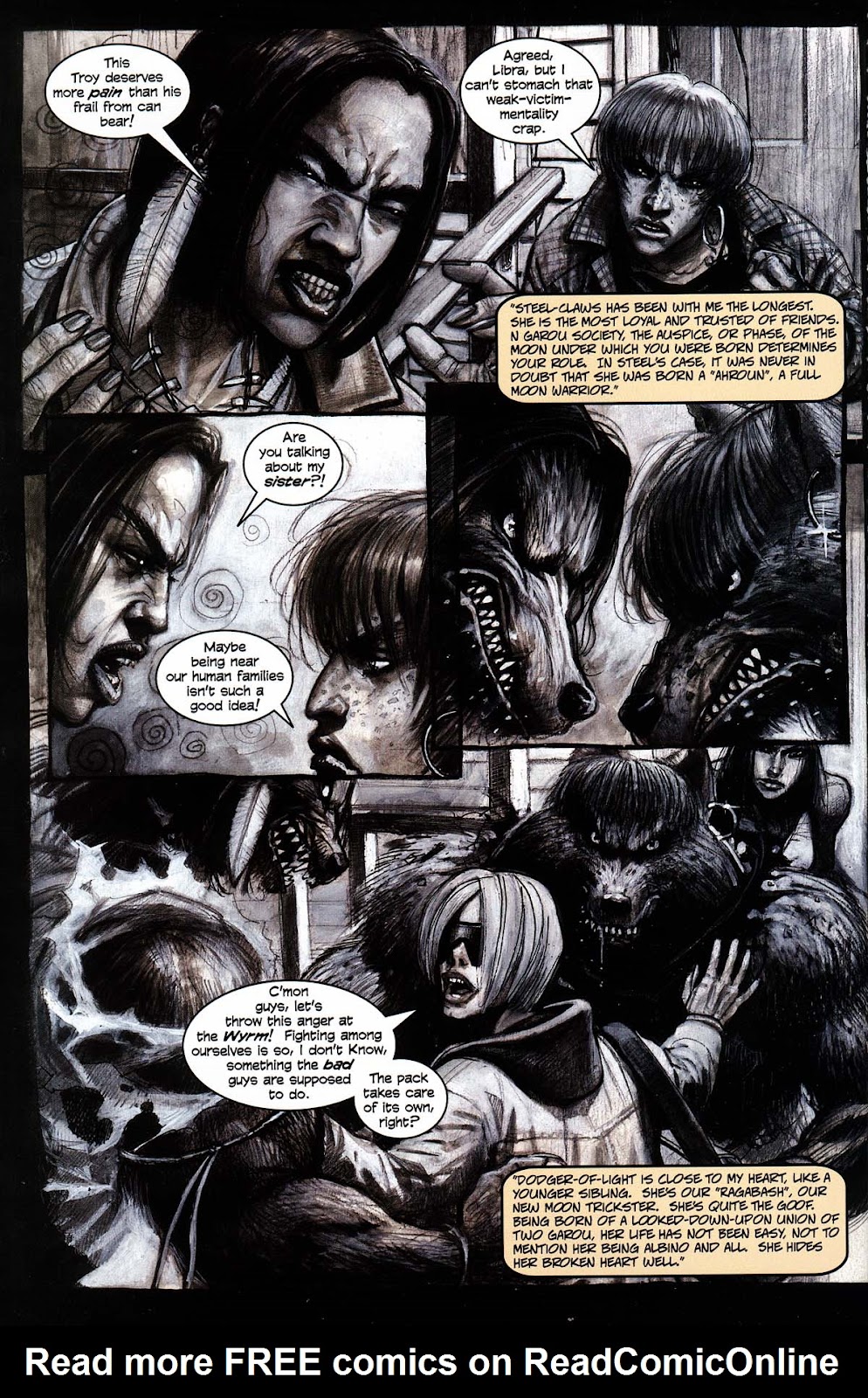 Read online Werewolf the Apocalypse comic -  Issue # Black Furies - 10