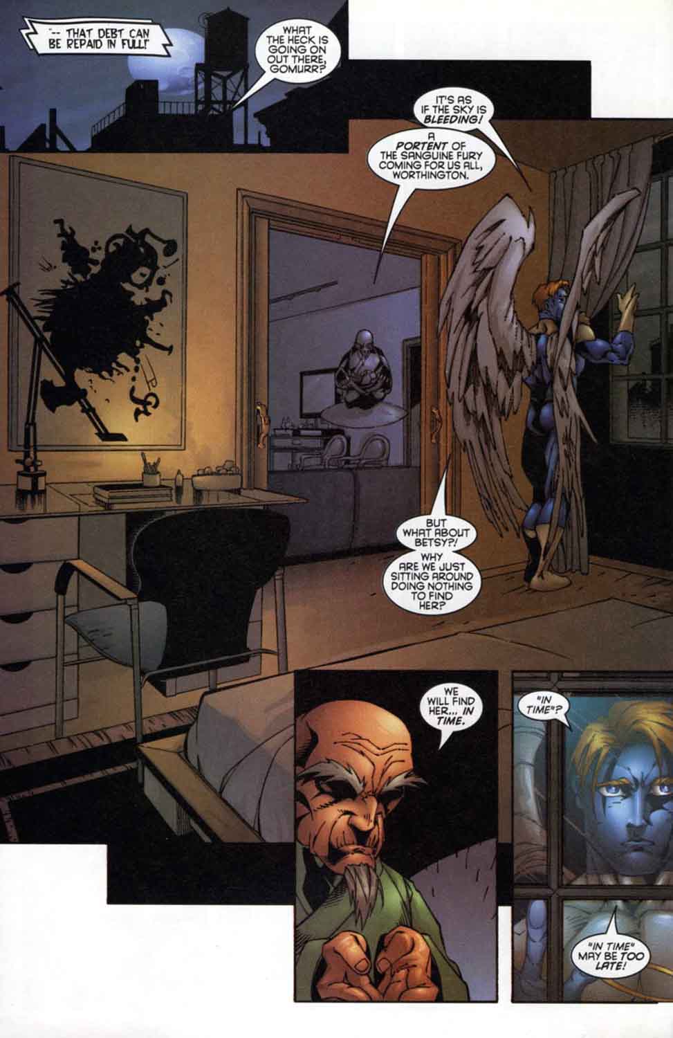 Read online Psylocke & Archangel Crimson Dawn comic -  Issue #3 - 12