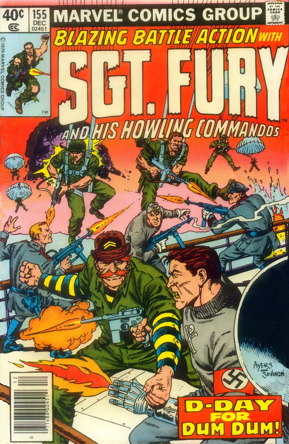 Read online Sgt. Fury comic -  Issue #155 - 1