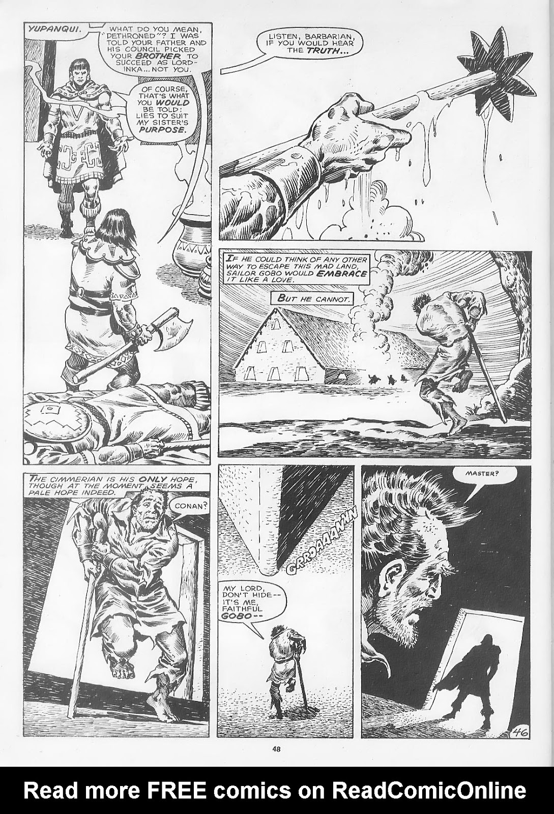 The Savage Sword Of Conan issue 166 - Page 50