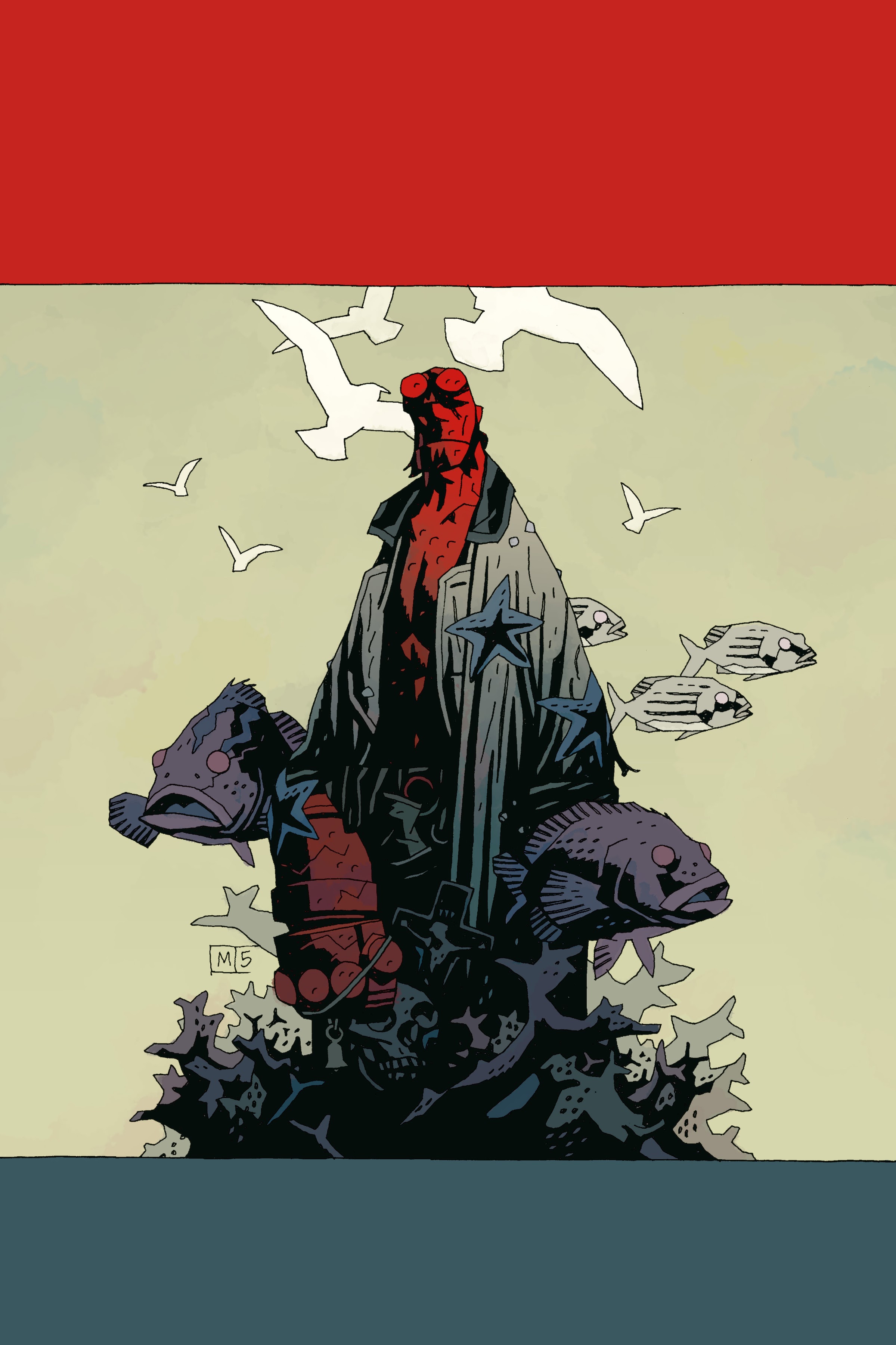 Read online Hellboy: 25 Years of Covers comic -  Issue # TPB (Part 1) - 69
