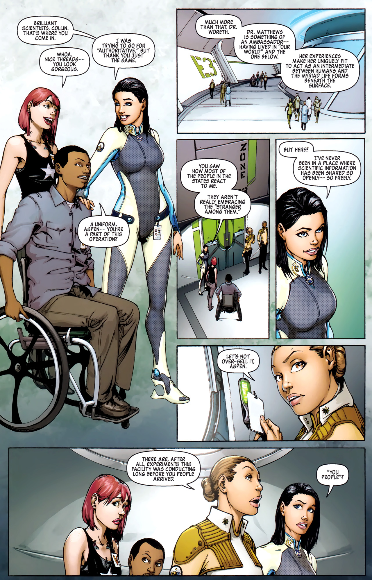 Read online Michael Turner's Fathom comic -  Issue #1 - 16