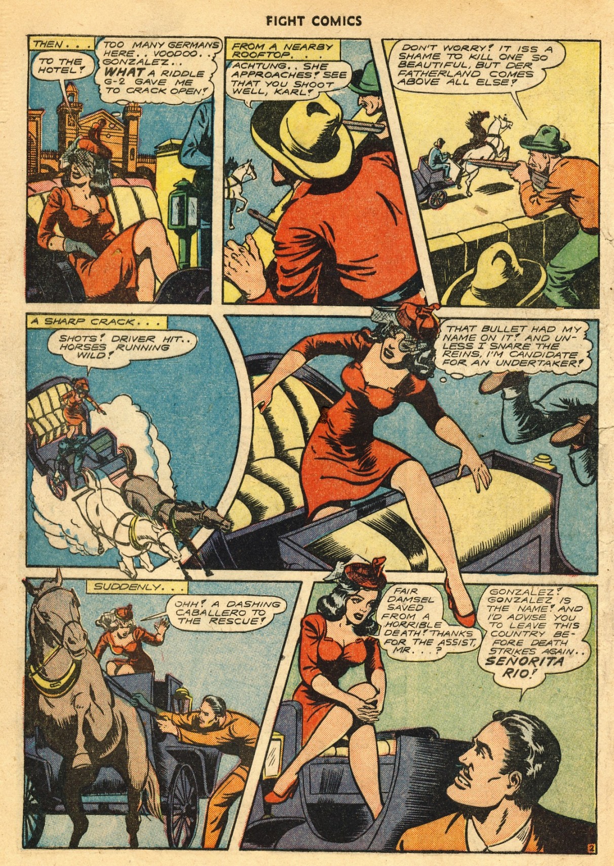 Read online Fight Comics comic -  Issue #30 - 14