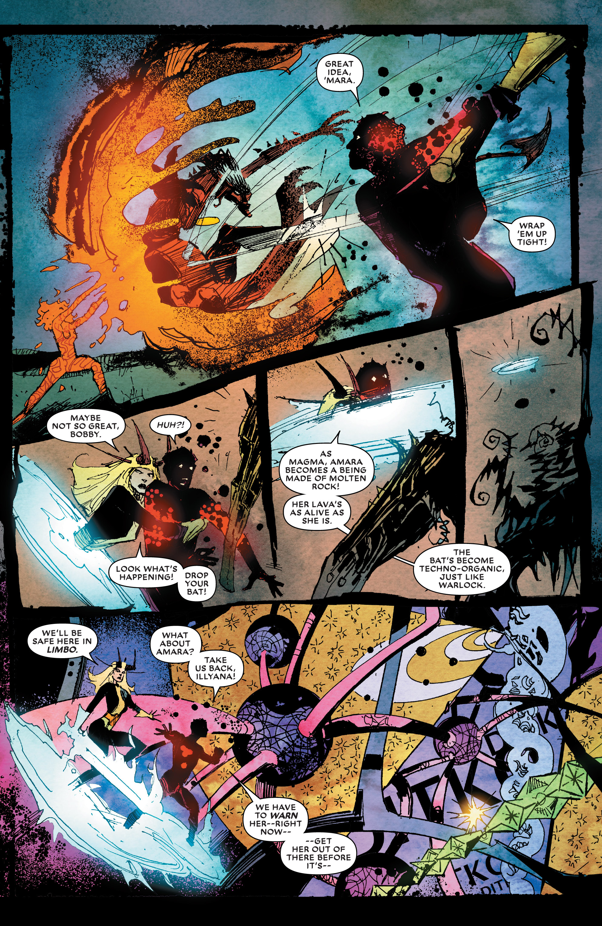 Read online New Mutants: War Children comic -  Issue # Full - 13