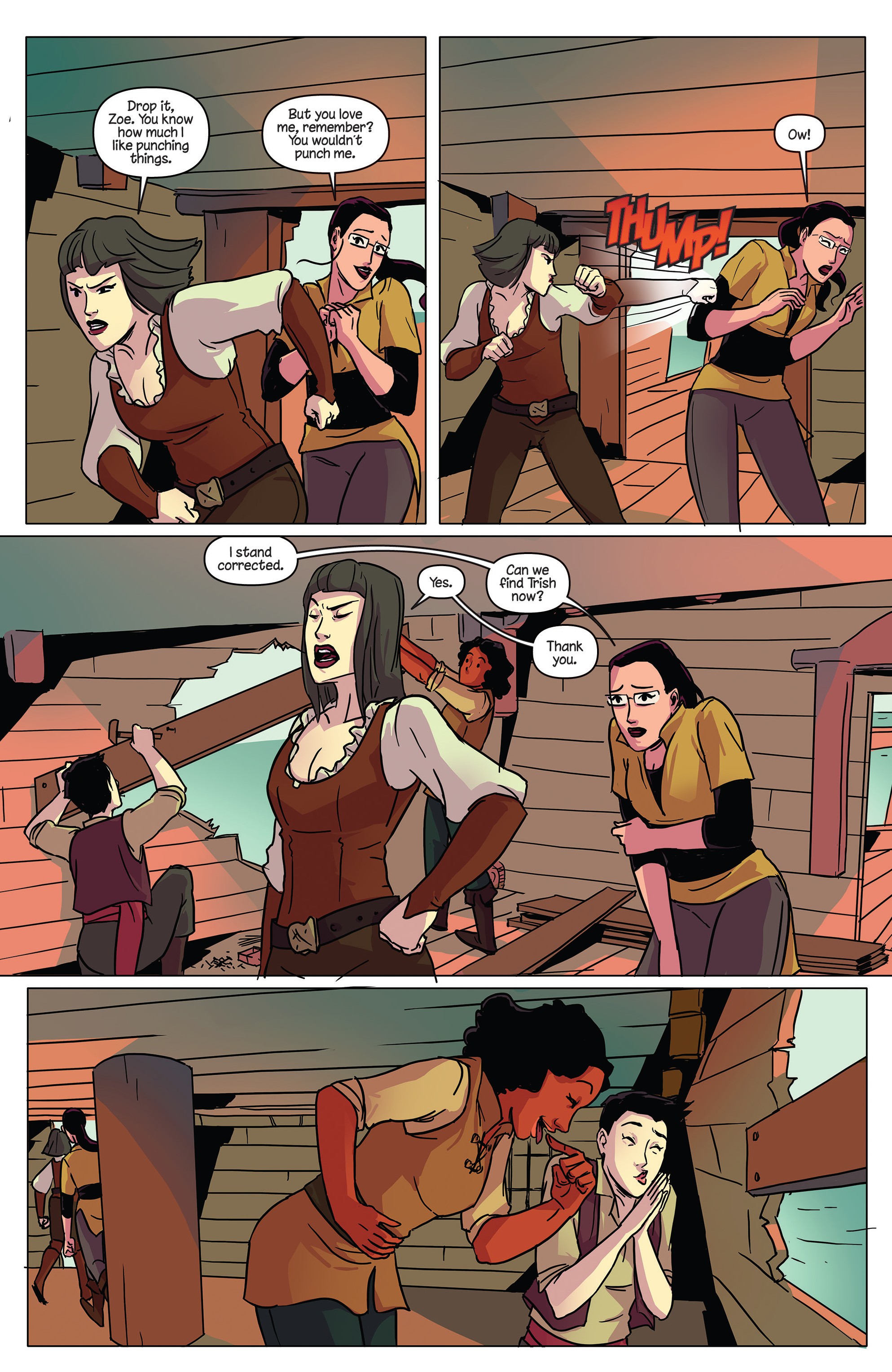 Read online Princeless Raven Year Two: Love and Revenge comic -  Issue # _TPB Two Ships In the Night - 86
