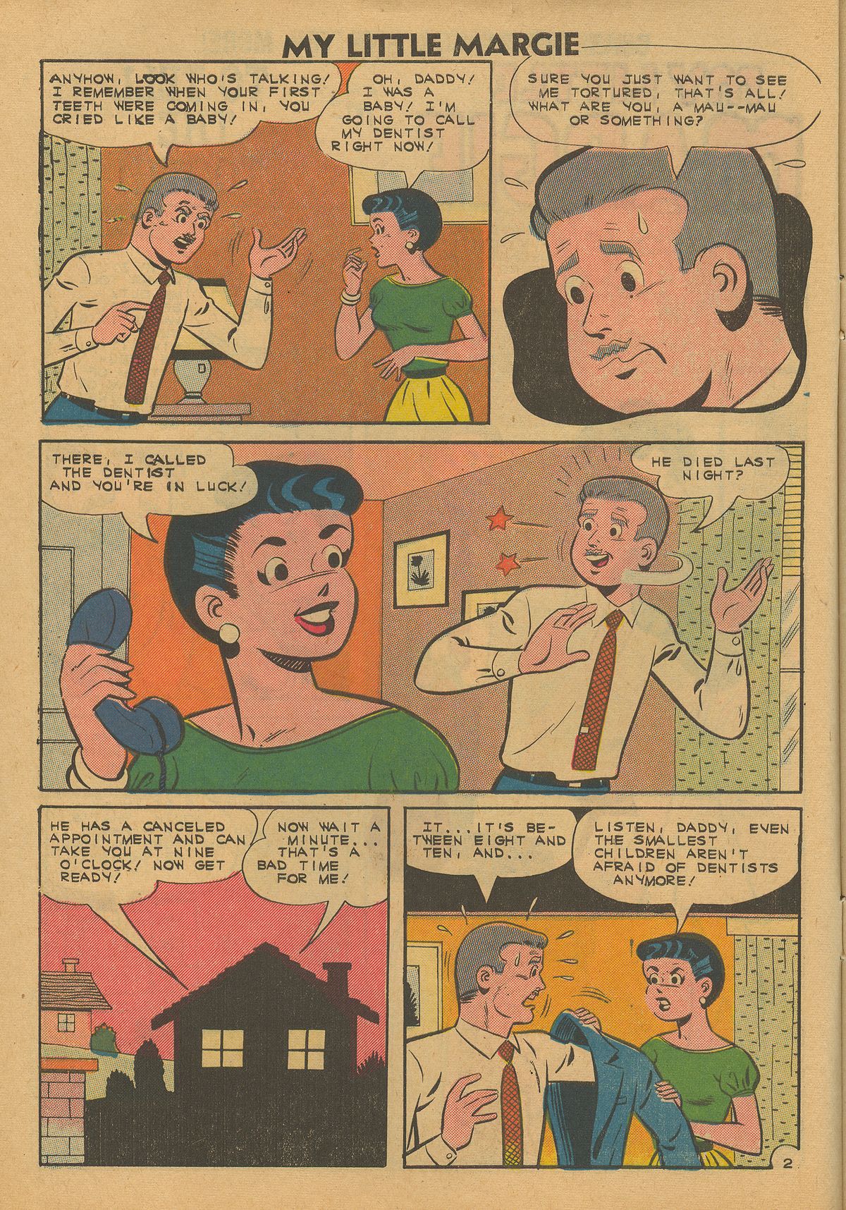Read online My Little Margie (1954) comic -  Issue #40 - 10