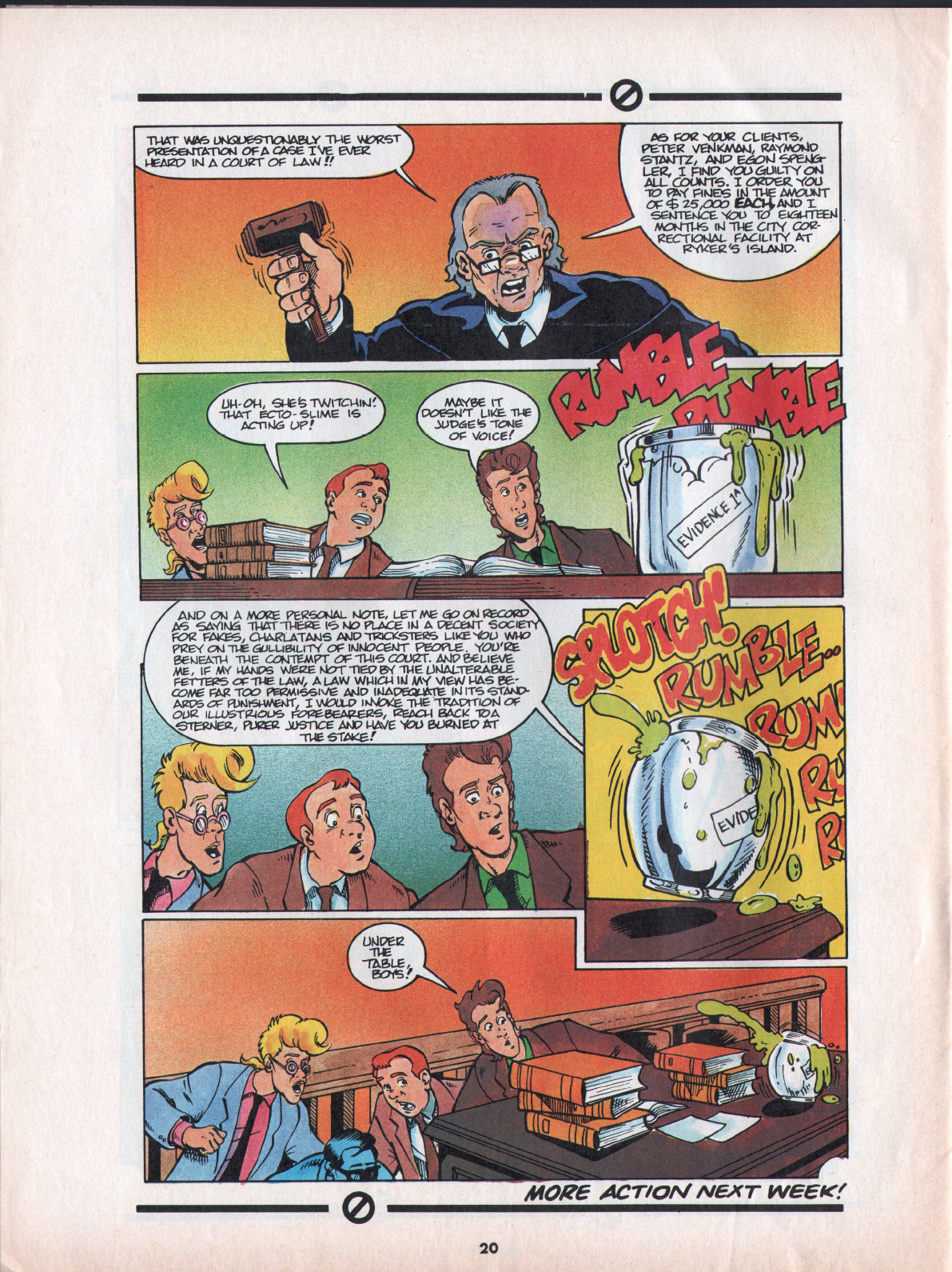 Read online The Real Ghostbusters comic -  Issue #82 - 20