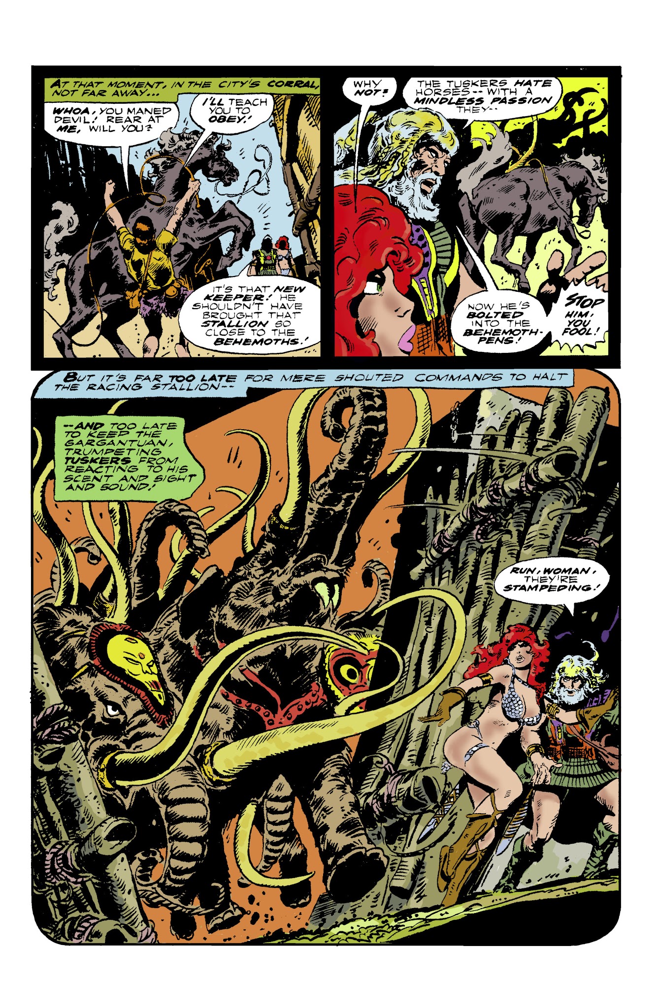 Read online The Adventures of Red Sonja comic -  Issue # TPB 2 - 117