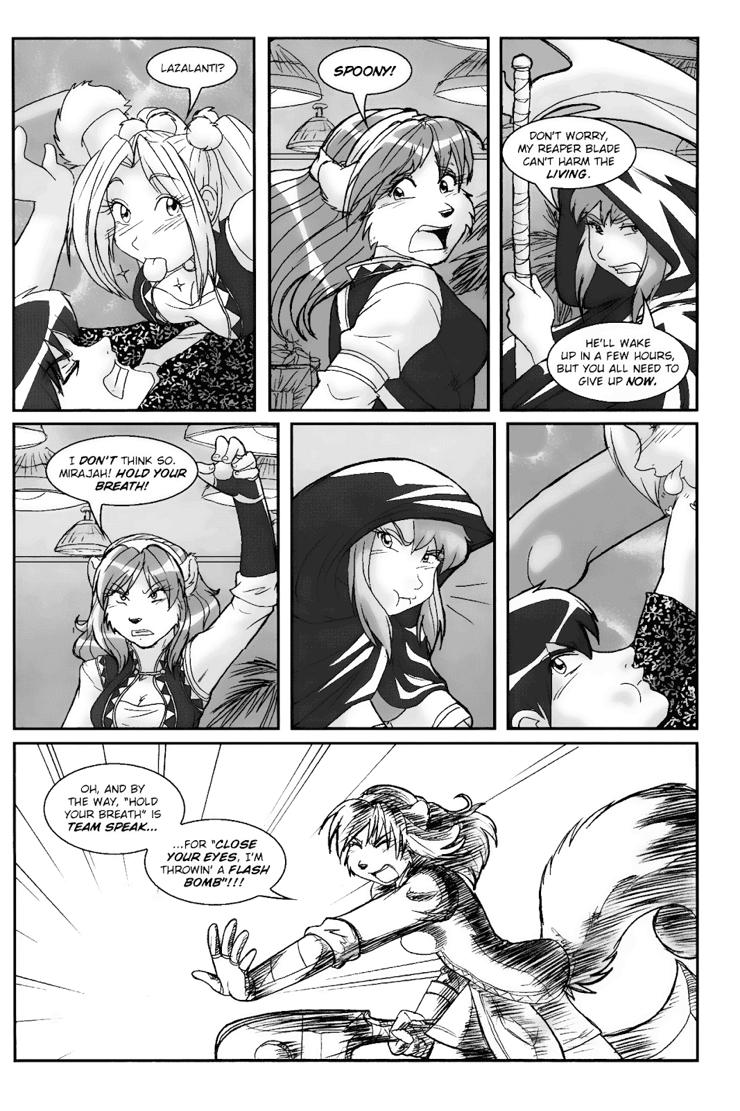 Gold Digger/Ninja High School: Maidens of Twilight issue 1 - Page 24