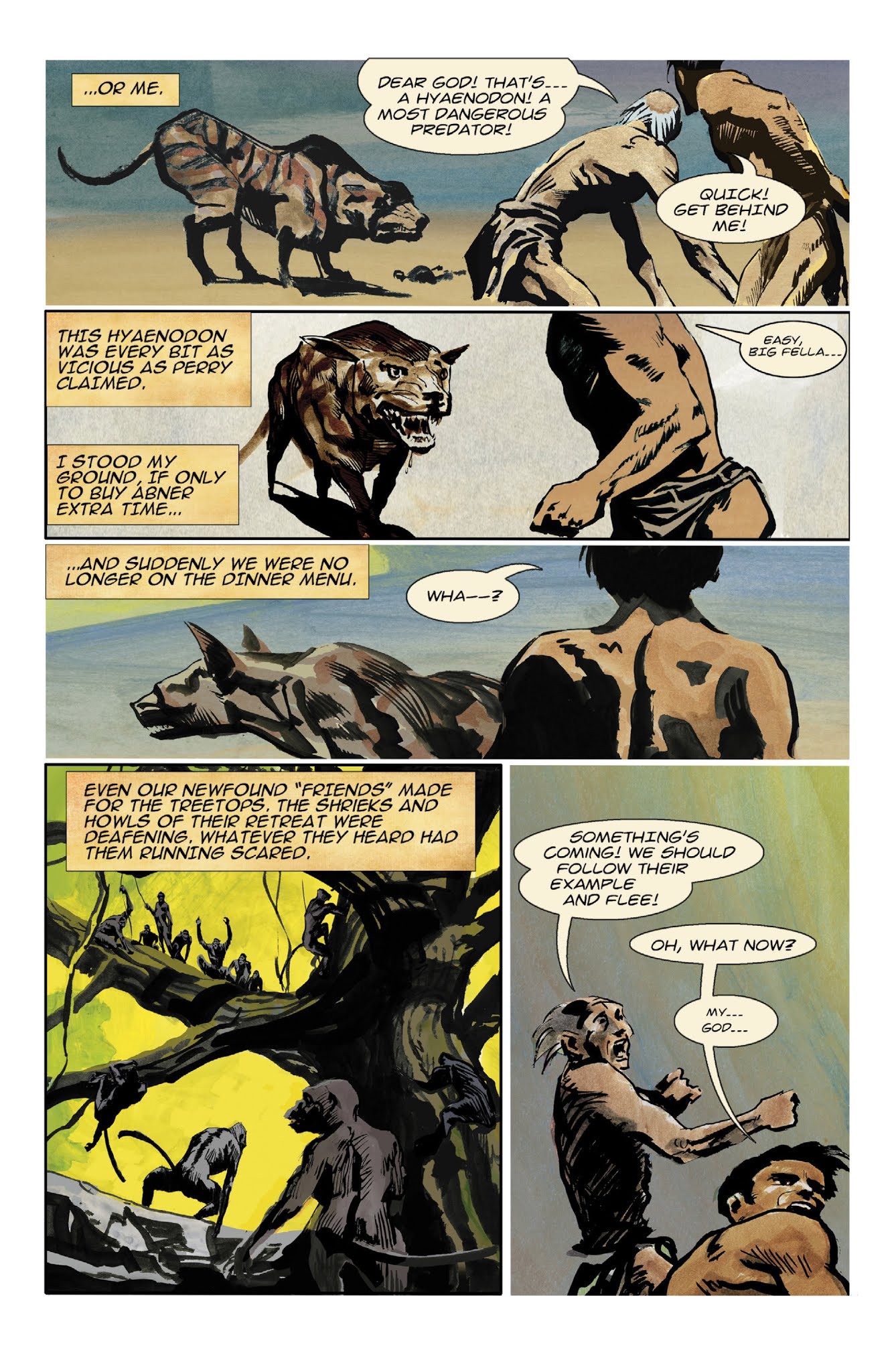 Read online Edgar Rice Burroughs' At the Earth's Core comic -  Issue # TPB - 28