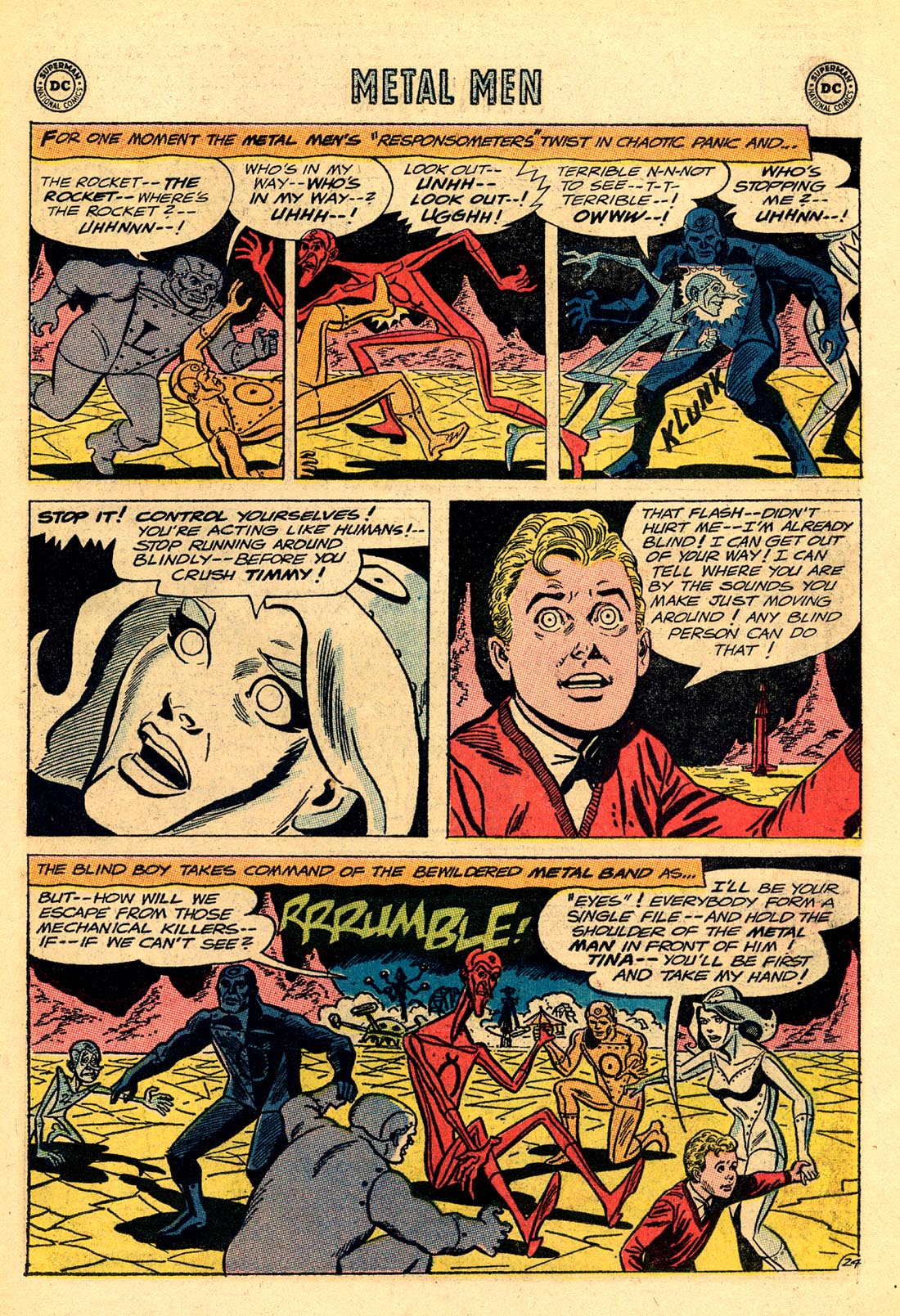 Read online Metal Men (1963) comic -  Issue #8 - 31