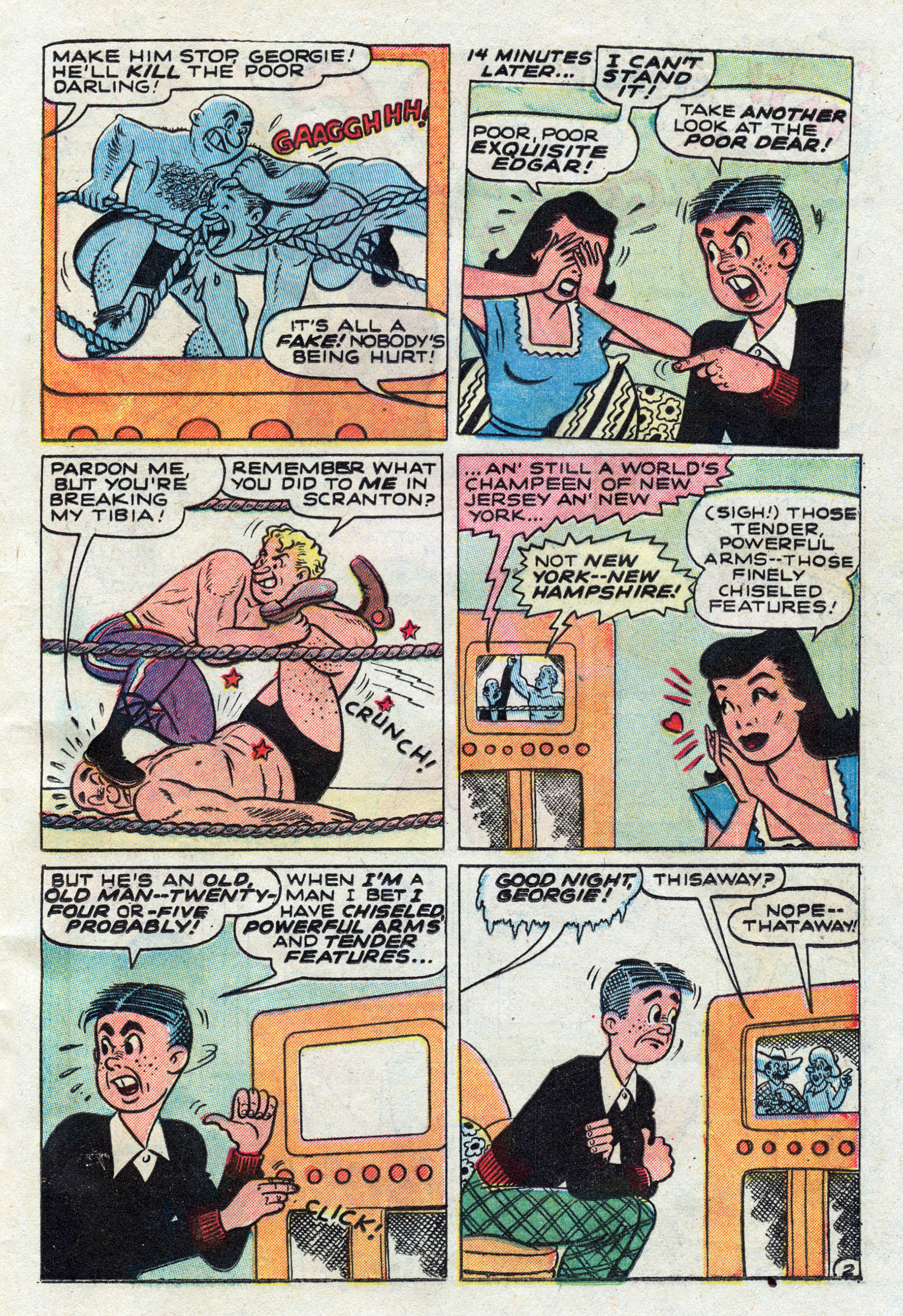 Read online Georgie Comics (1949) comic -  Issue #25 - 35