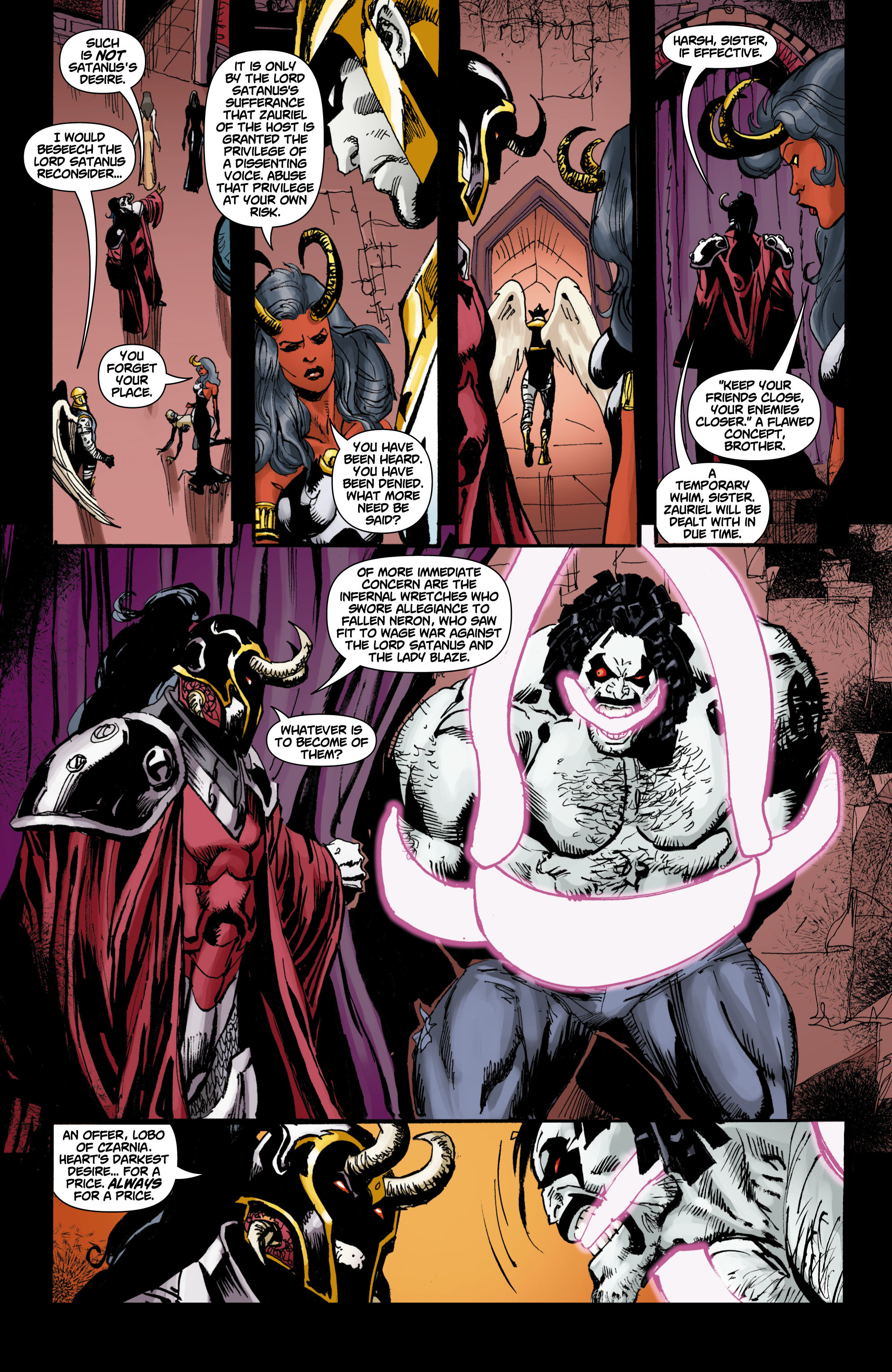 Read online Reign in Hell comic -  Issue #8 - 7