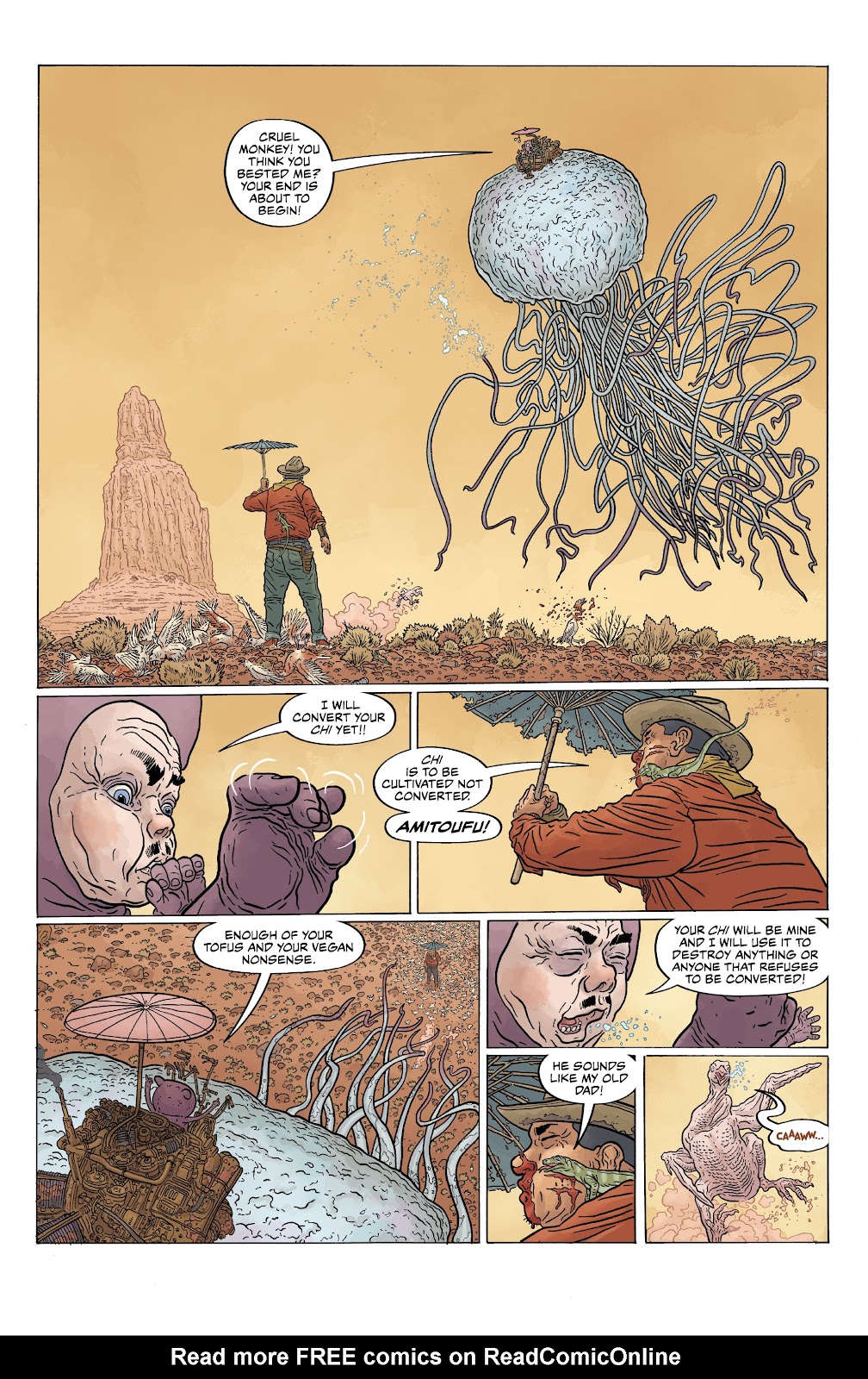 Shaolin Cowboy: Cruel to Be Kin issue 2 - Page 15
