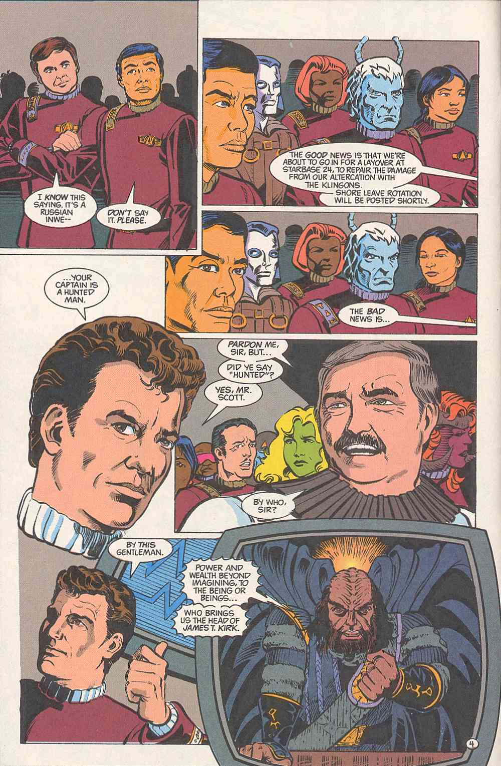 Read online Star Trek (1989) comic -  Issue #4 - 5