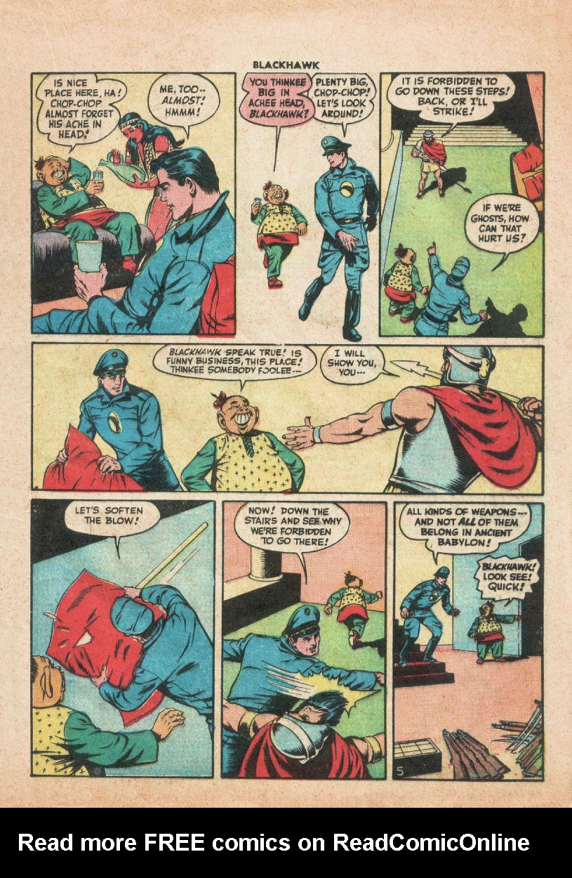 Read online Blackhawk (1957) comic -  Issue #12 - 19