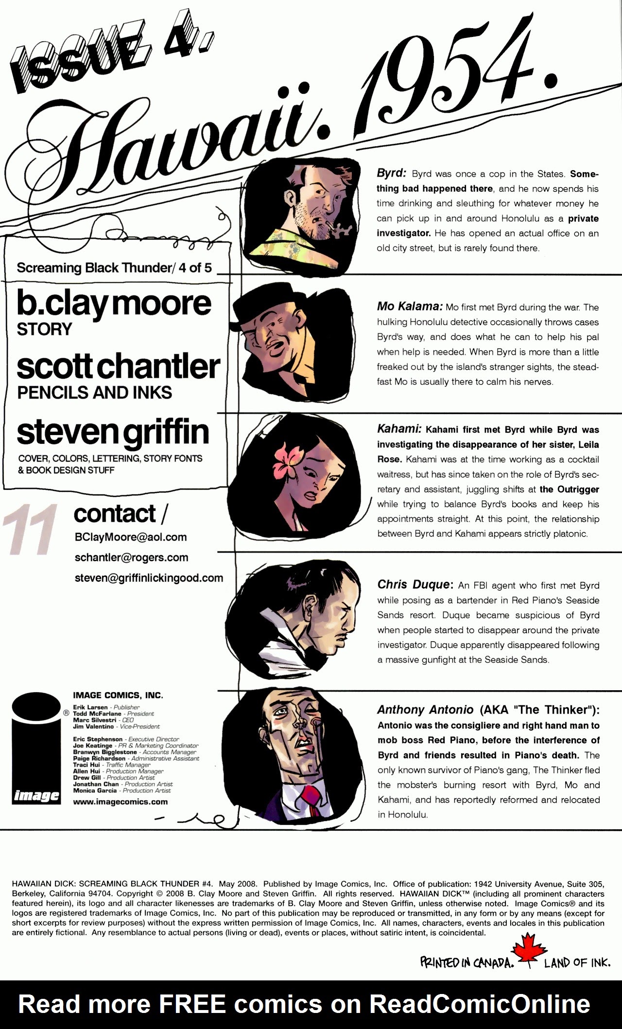 Read online Hawaiian Dick: Screaming Black Thunder comic -  Issue #4 - 2