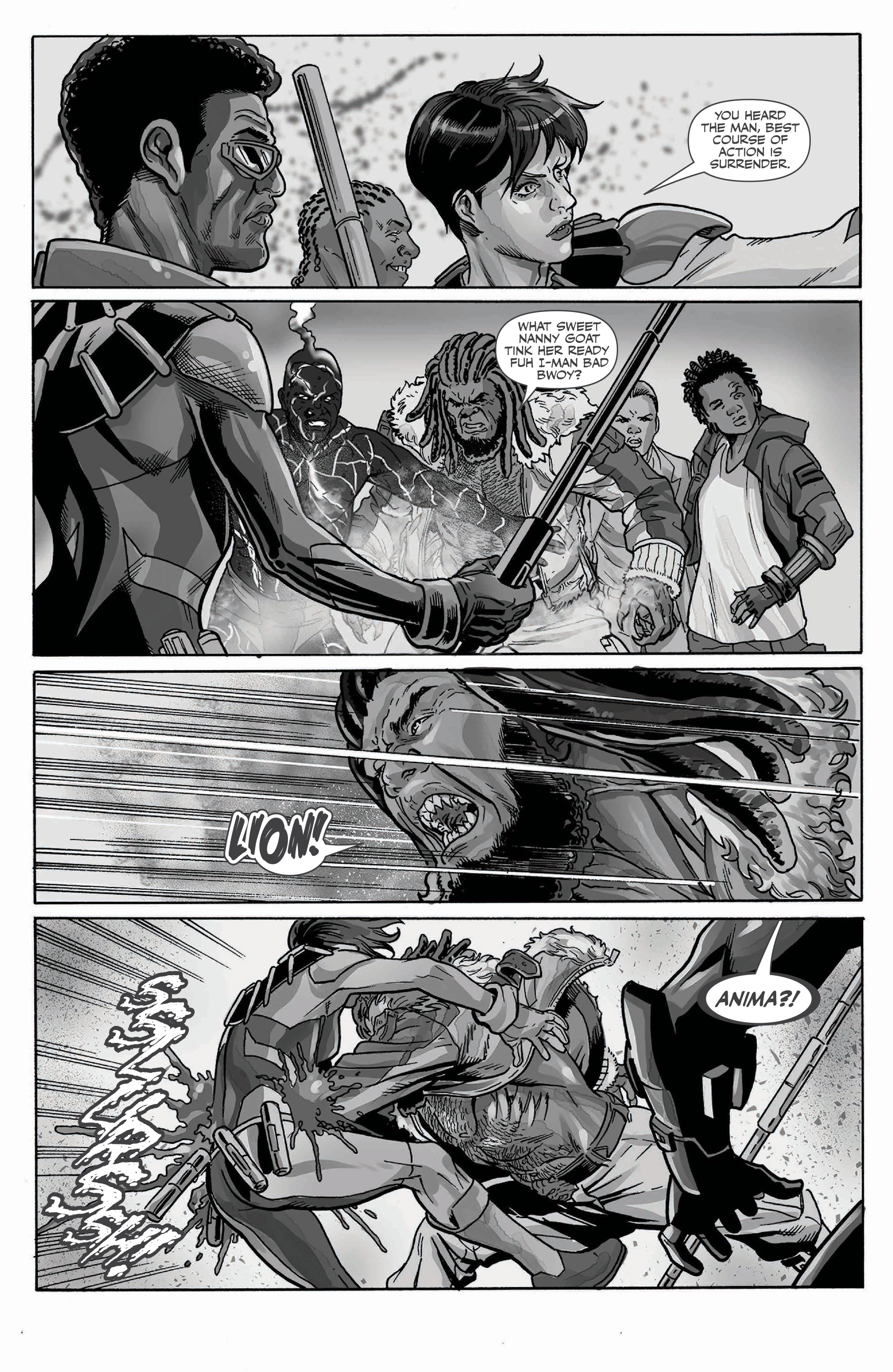 Read online Black comic -  Issue #4 - 18