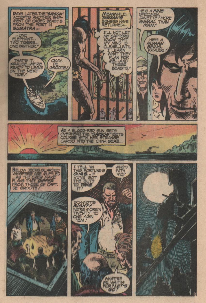 Read online Tarzan (1972) comic -  Issue #240 - 6