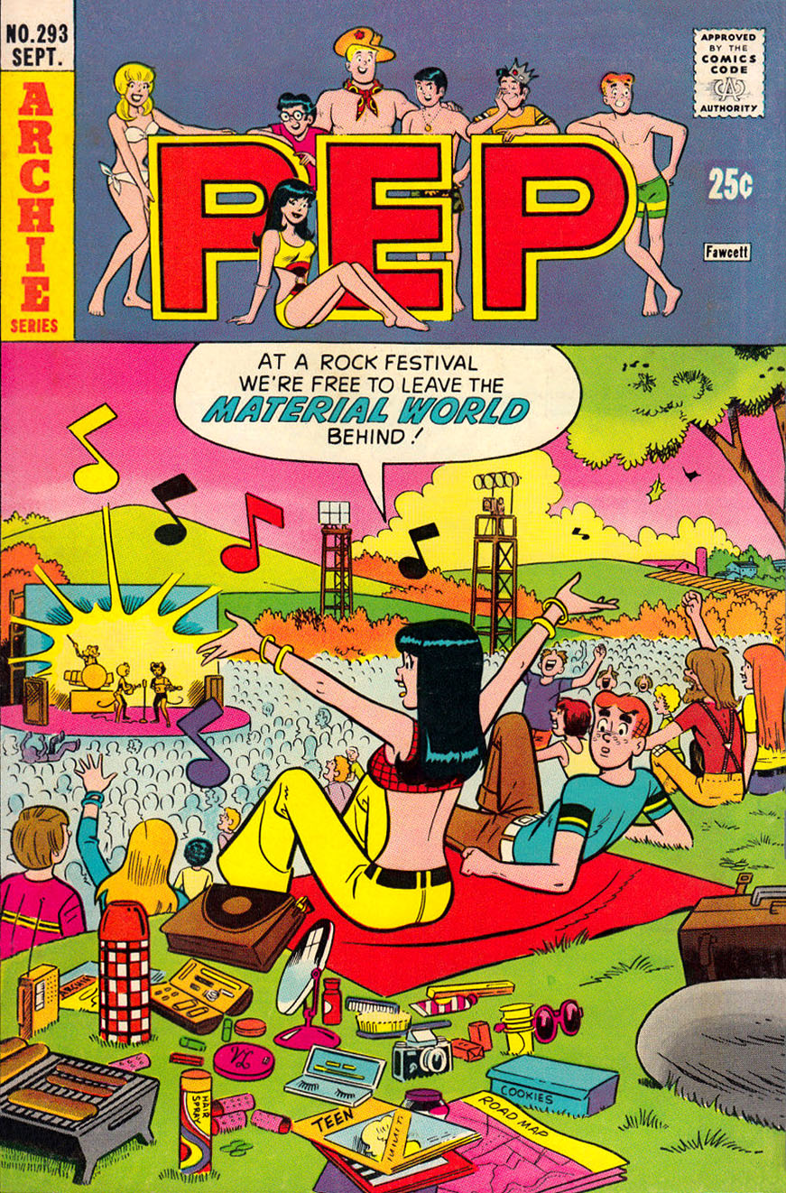 Read online Pep Comics comic -  Issue #293 - 1