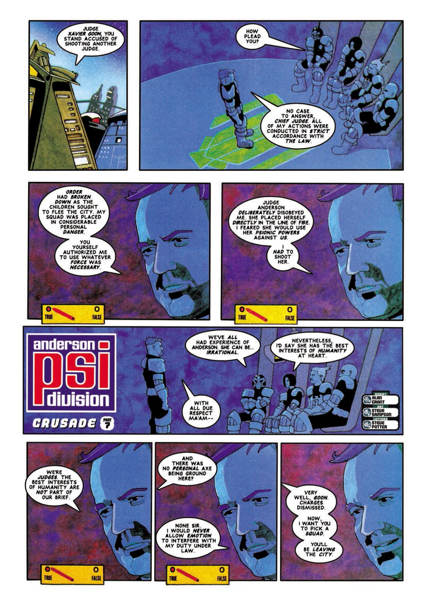 Read online Judge Anderson: The Psi Files comic -  Issue # TPB 3 - 185