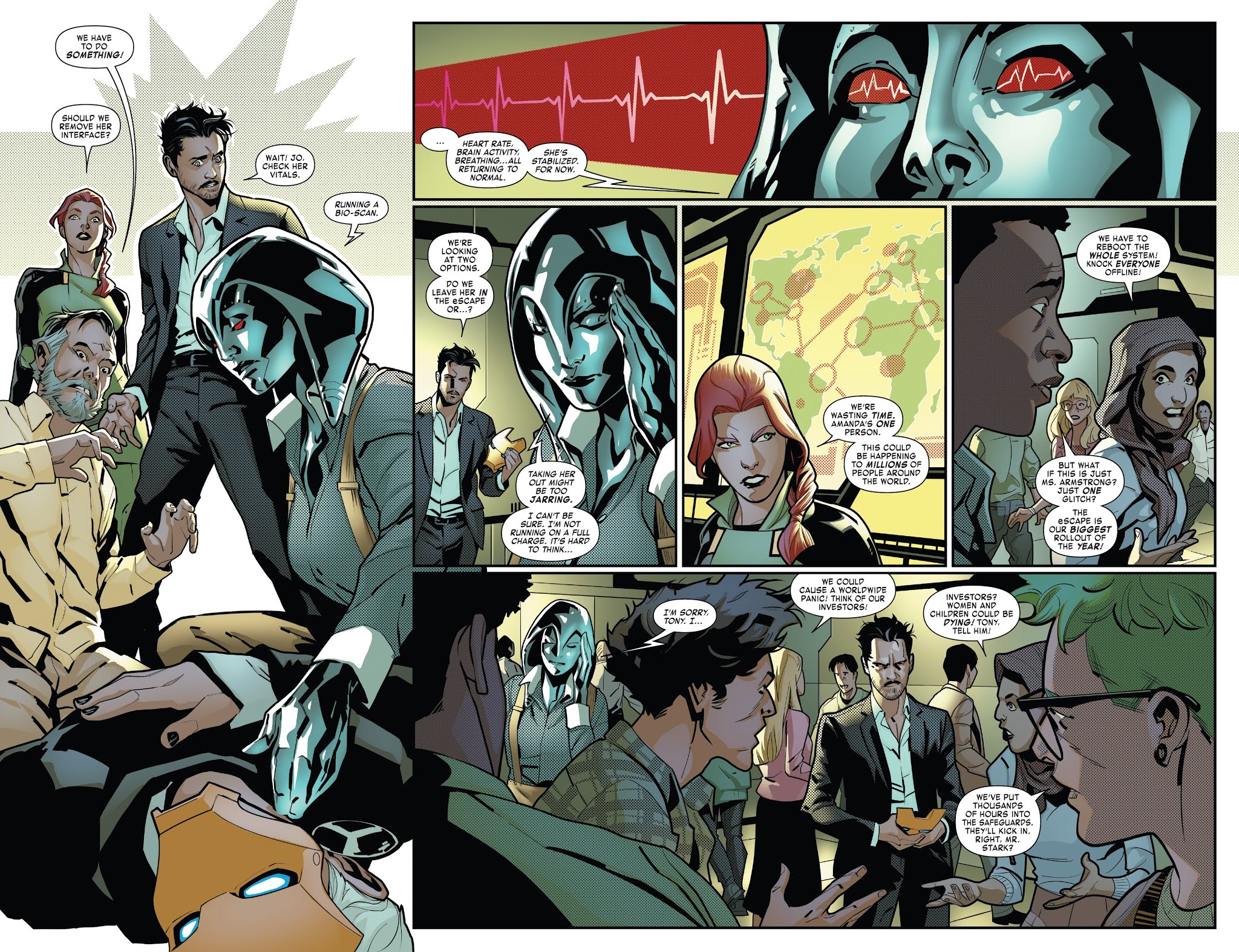 Read online Tony Stark: Iron Man comic -  Issue #7 - 11