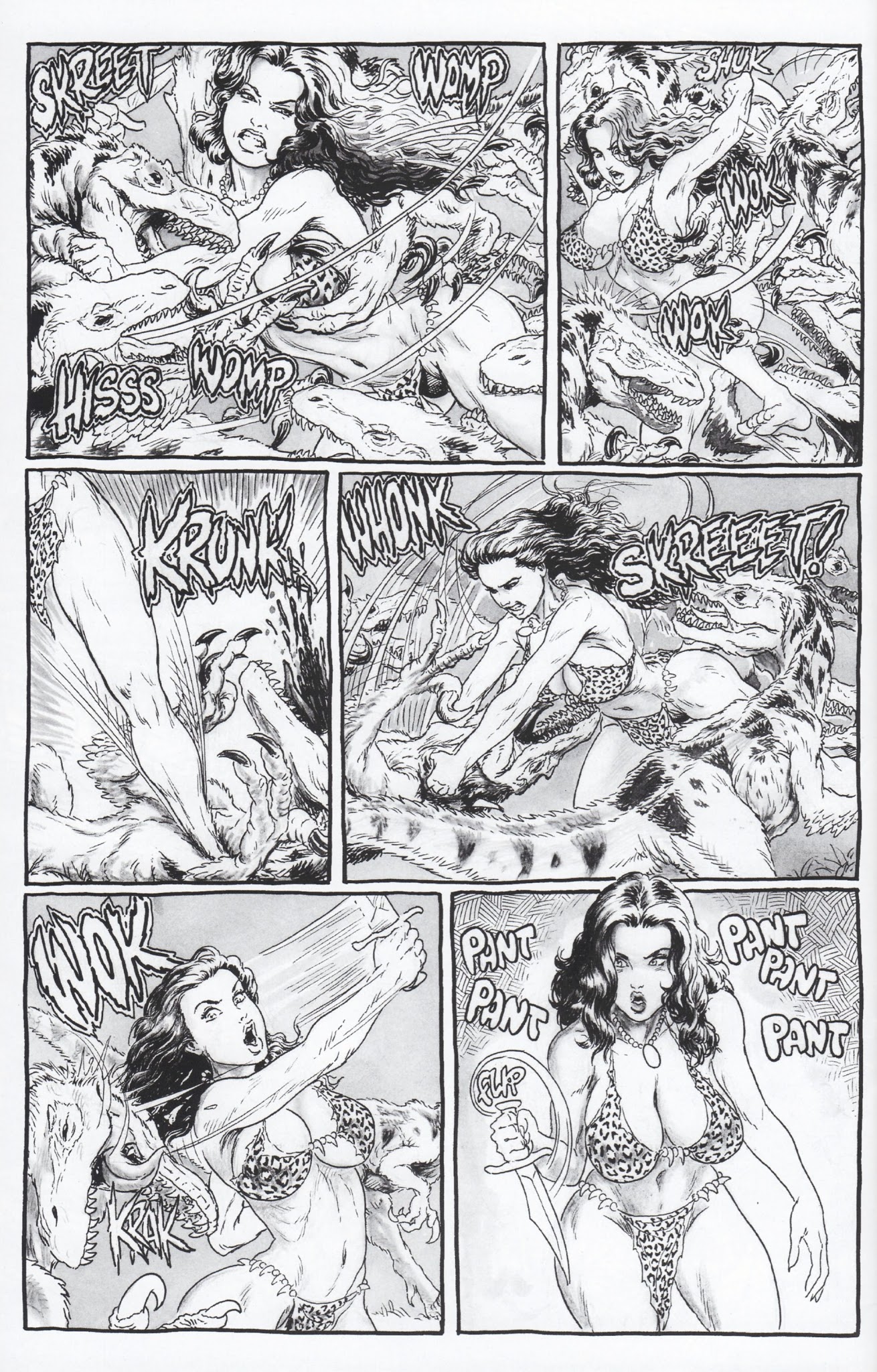 Read online Cavewoman Reloaded comic -  Issue #4 - 40