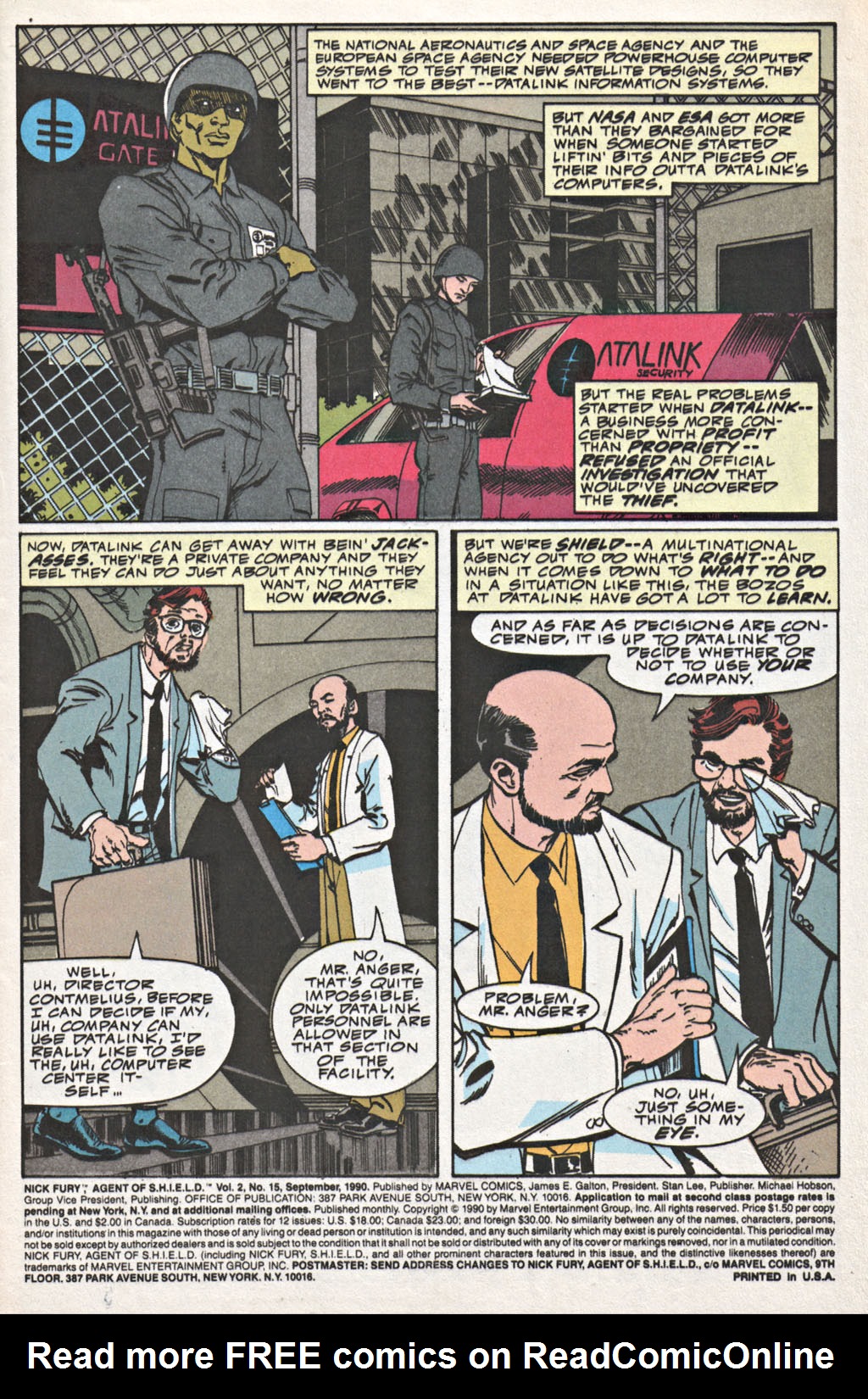 Read online Nick Fury, Agent of S.H.I.E.L.D. comic -  Issue #15 - 2