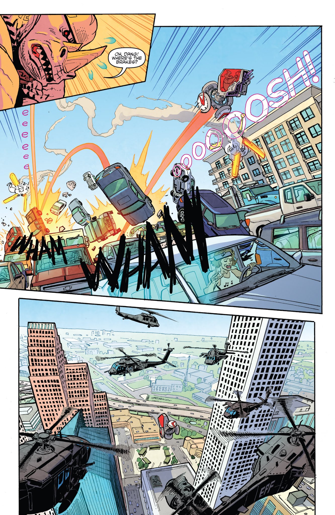 Read online Teenage Mutant Ninja Turtles: Bebop & Rocksteady Hit the Road comic -  Issue #3 - 14