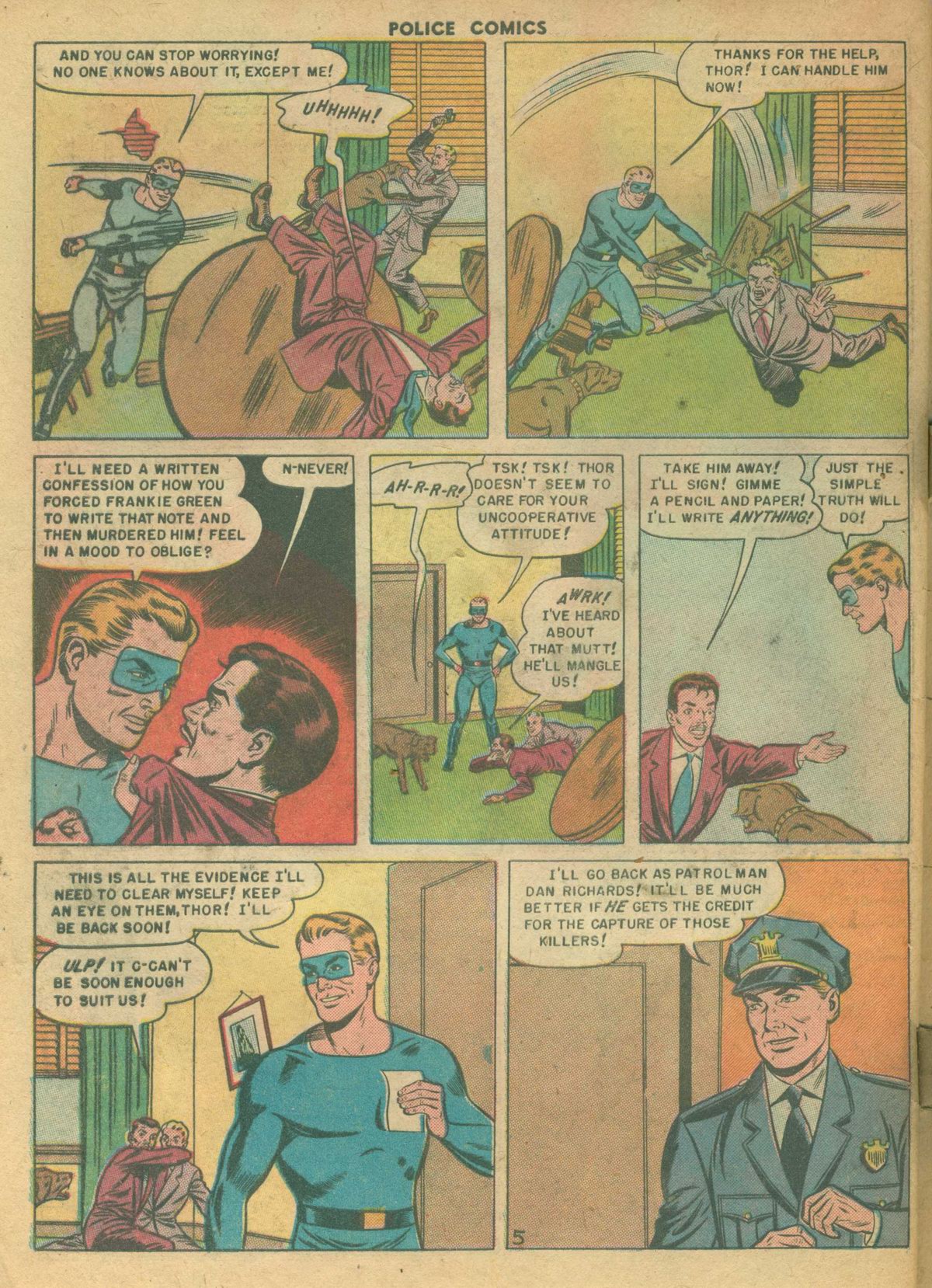 Read online Police Comics comic -  Issue #99 - 32